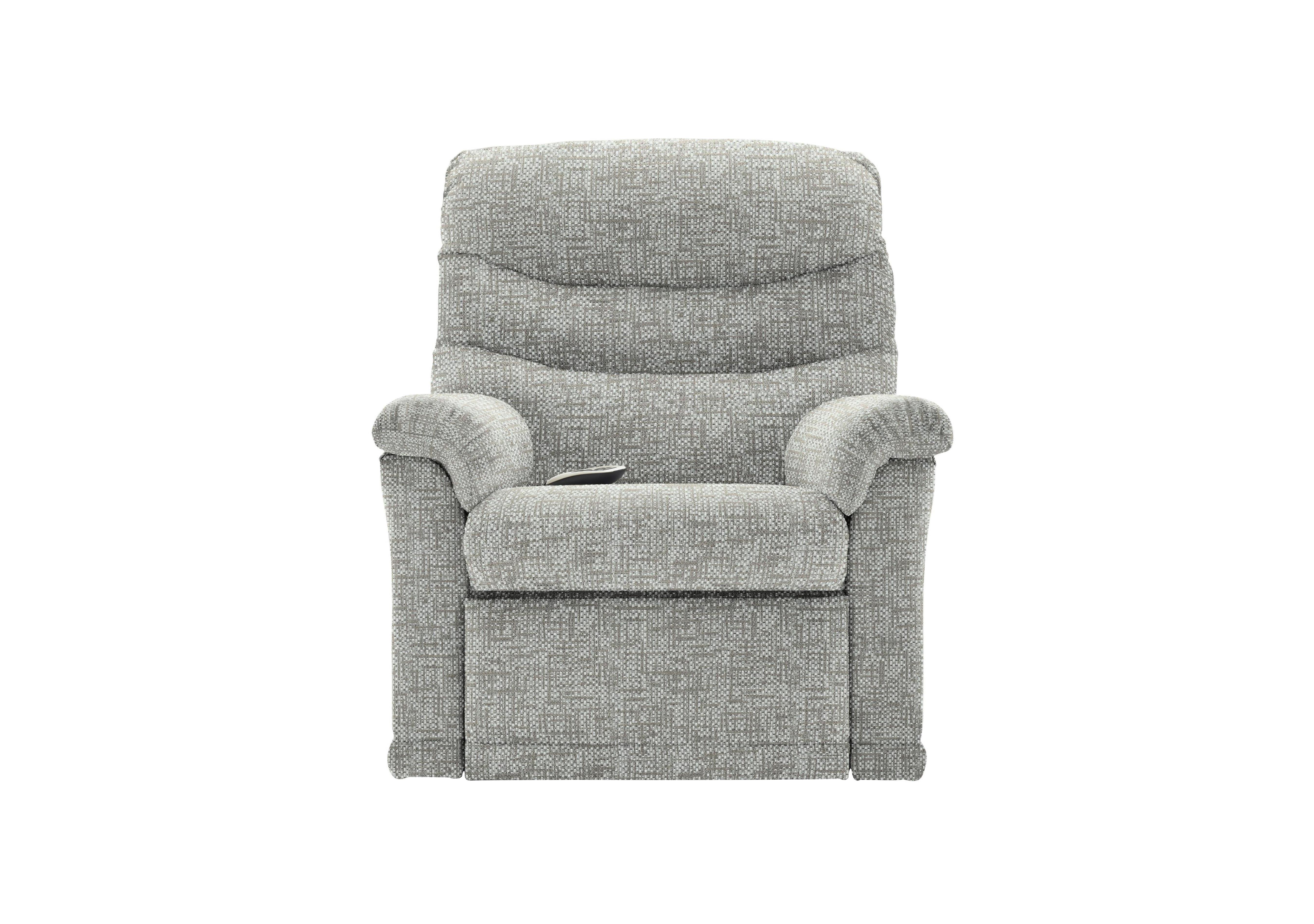 Malvern Fabric Rise and Recline Armchair in B032 Remco Duck Egg on Furniture Village