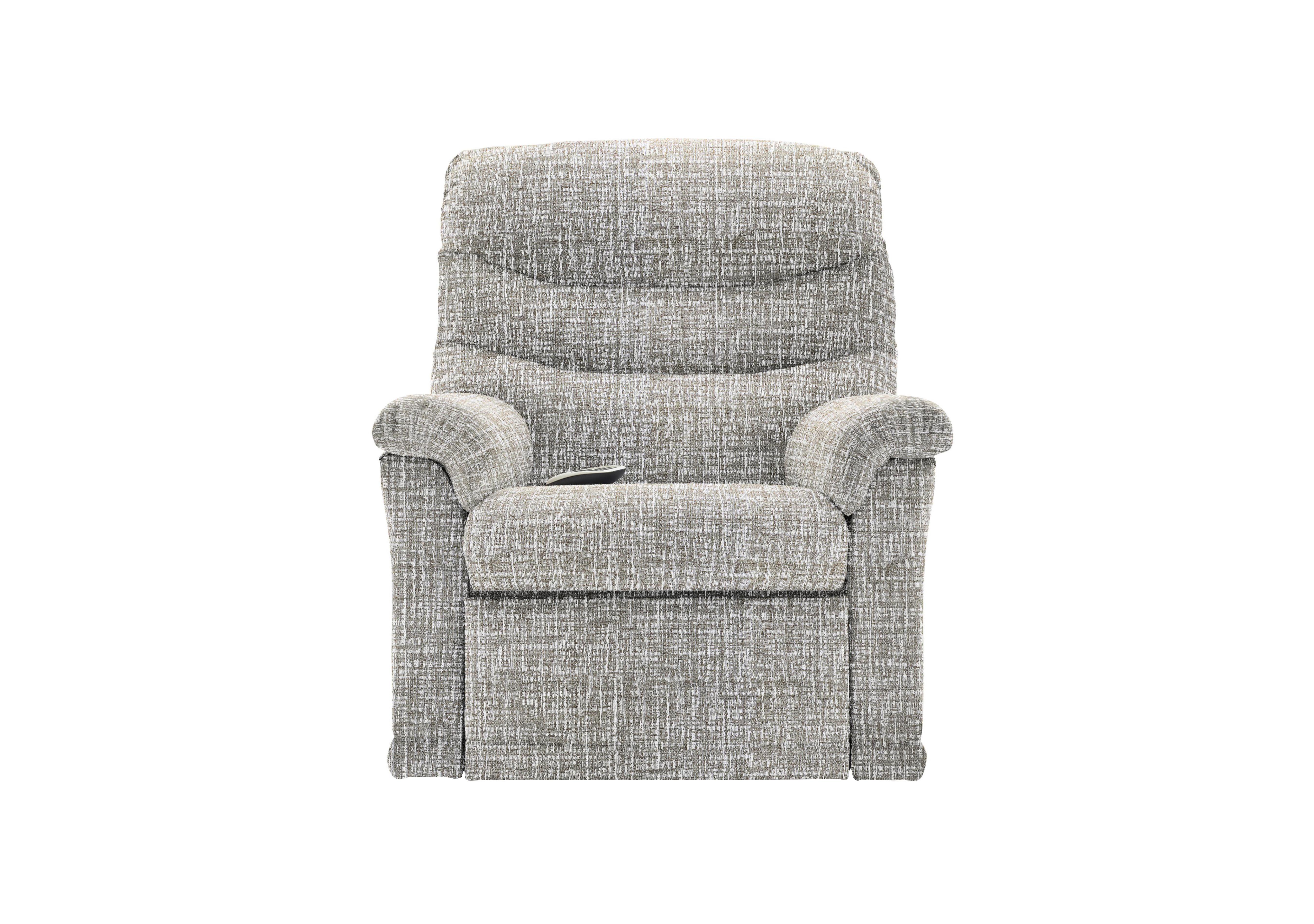 Malvern Fabric Rise and Recline Armchair in B103 Shore Slate on Furniture Village