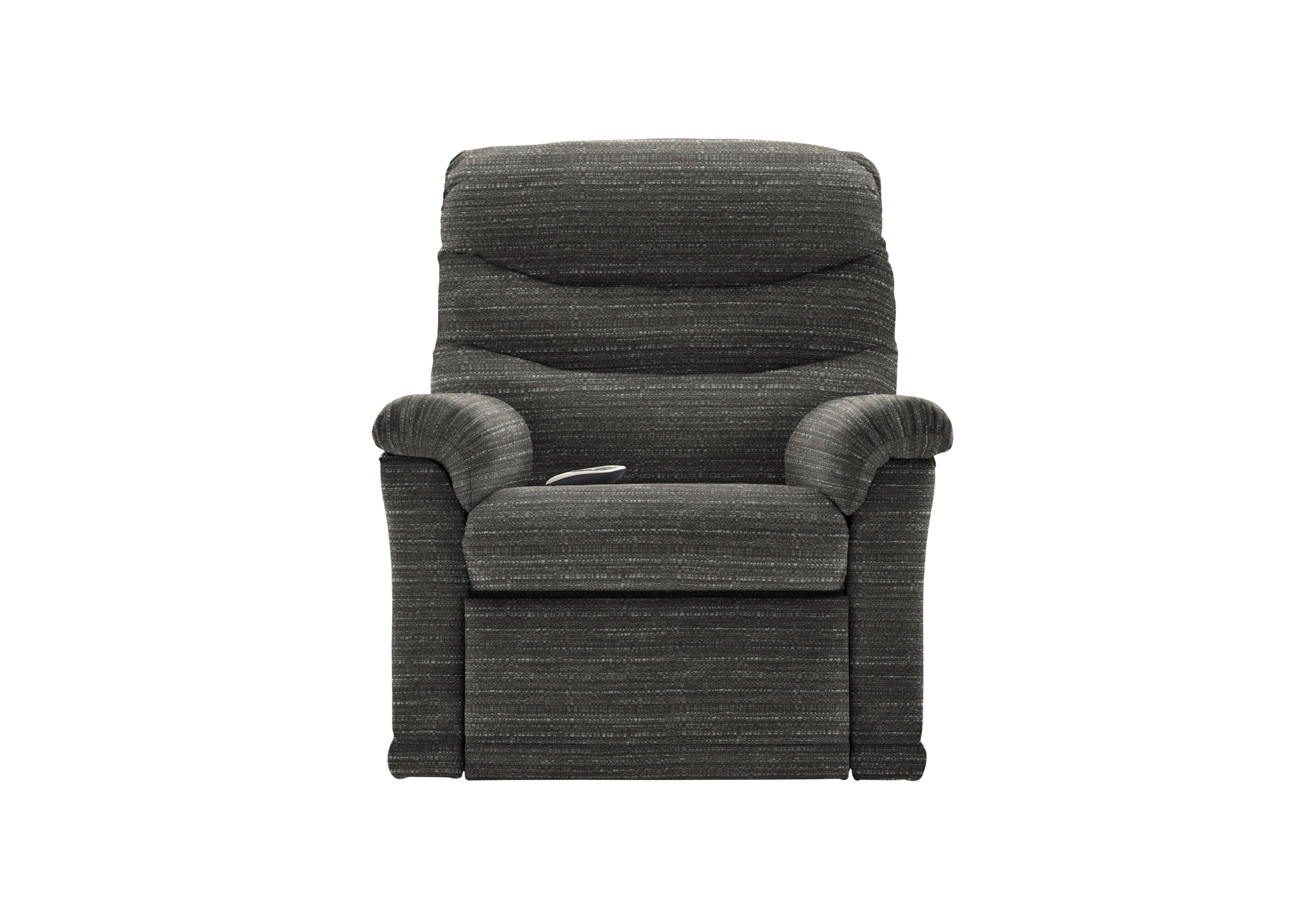 Malvern Fabric Rise and Recline Armchair in B901 Victoria Slate on Furniture Village