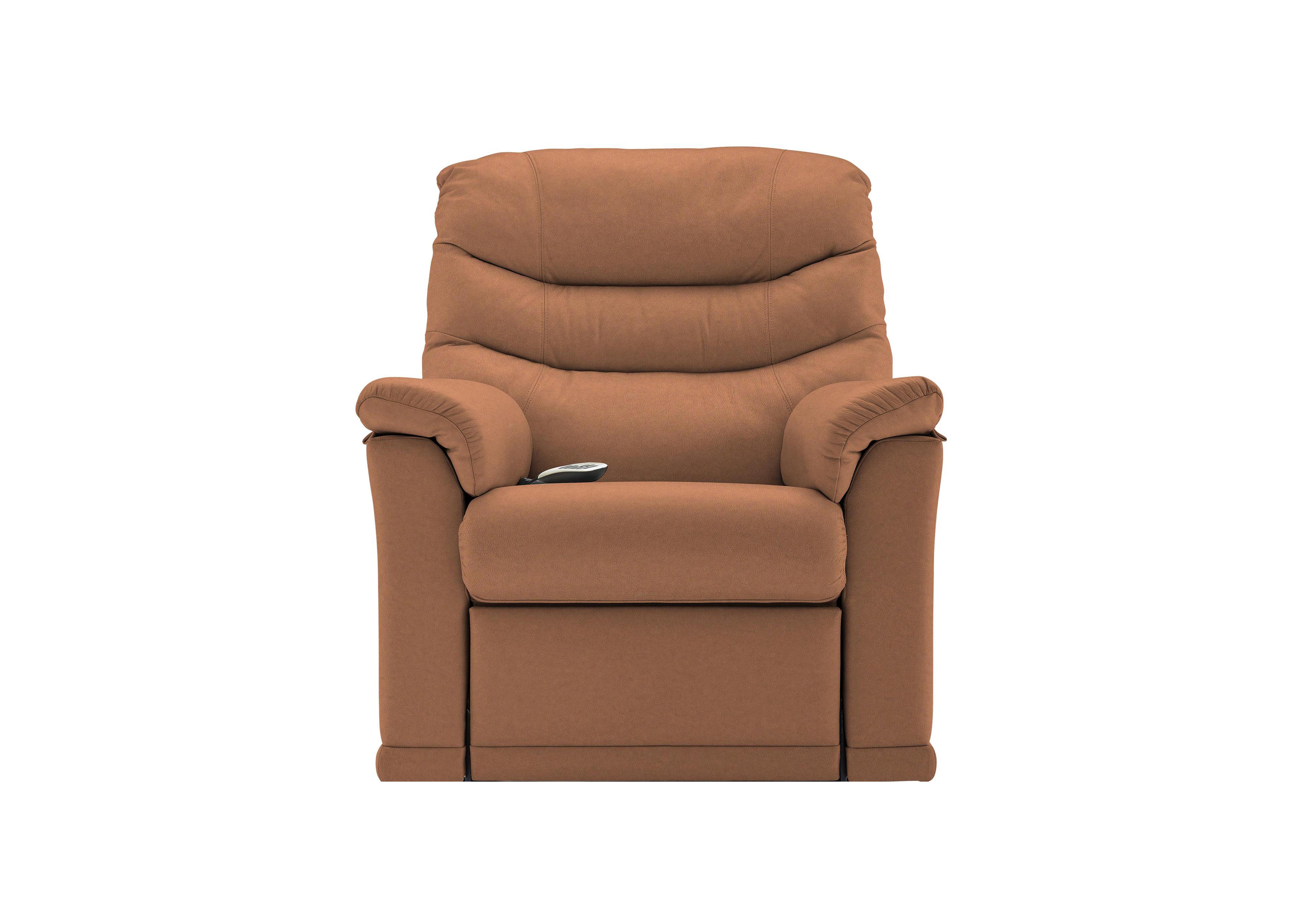 Malvern Leather Rise and Recliner Armchair in N001 Texas Tan on Furniture Village