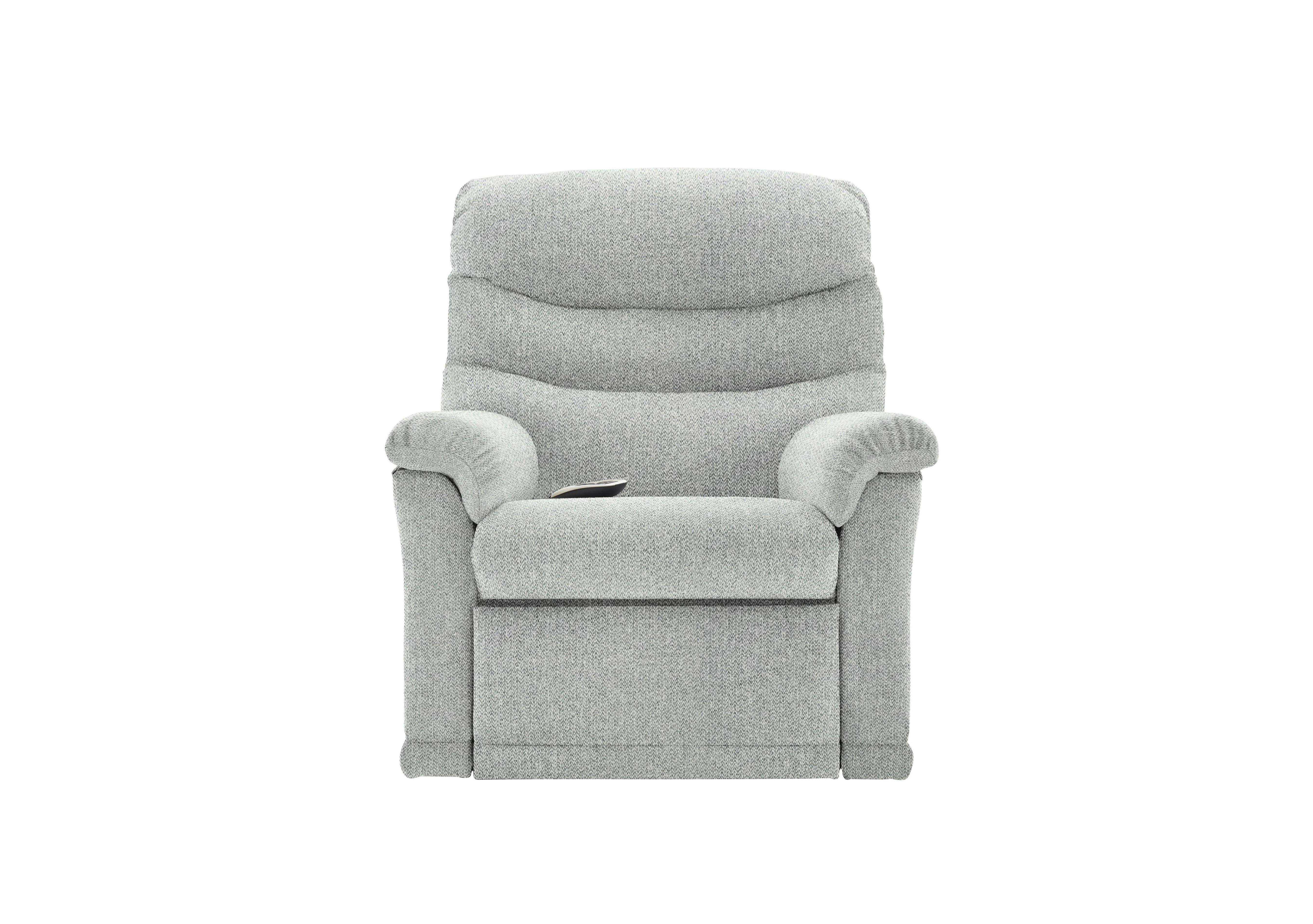 Malvern Fabric Small Rise and Recline Armchair in A011 Swift Cygnet on Furniture Village