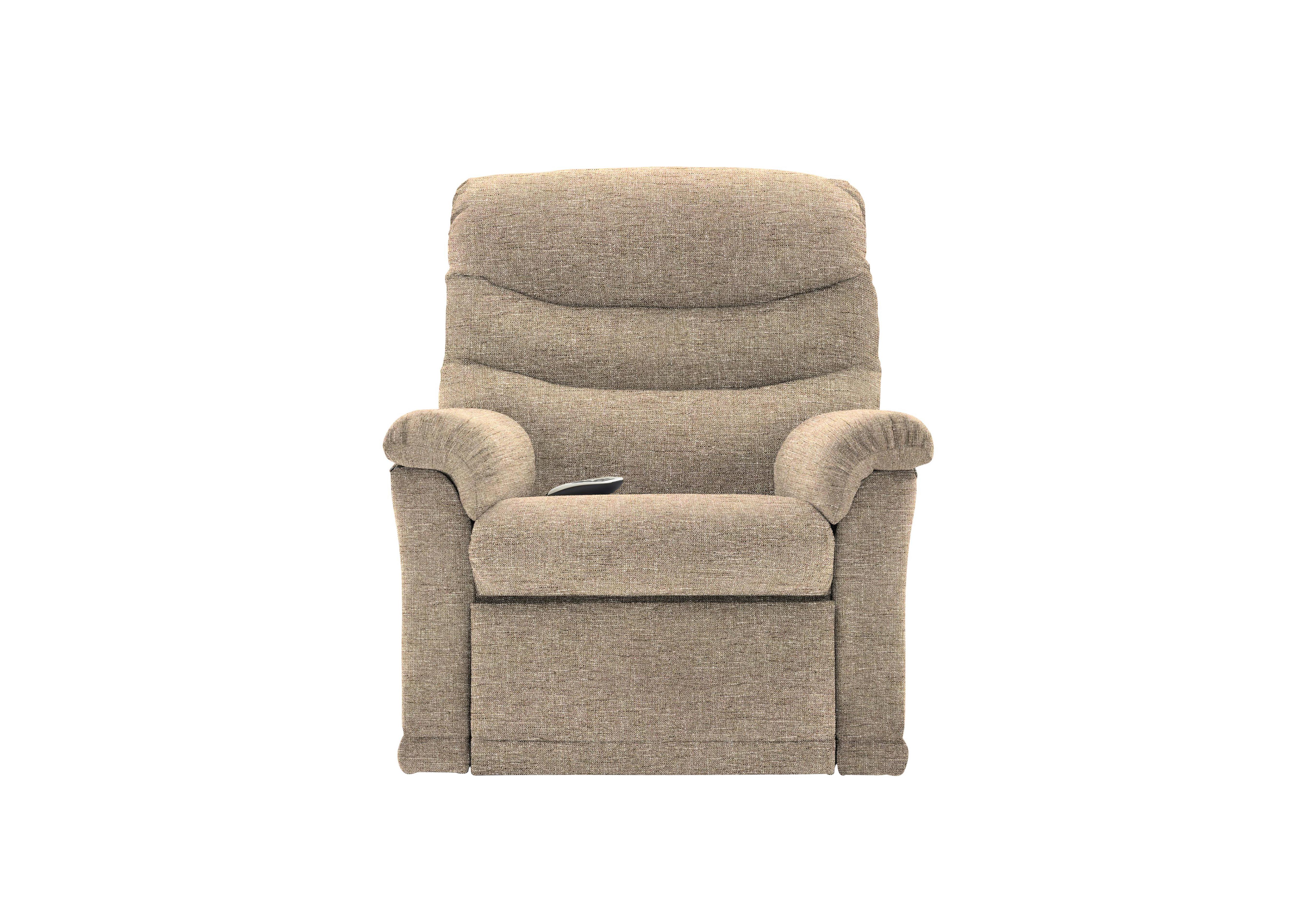 Malvern Fabric Small Rise and Recline Armchair in A022 Dapple Sparrow on Furniture Village