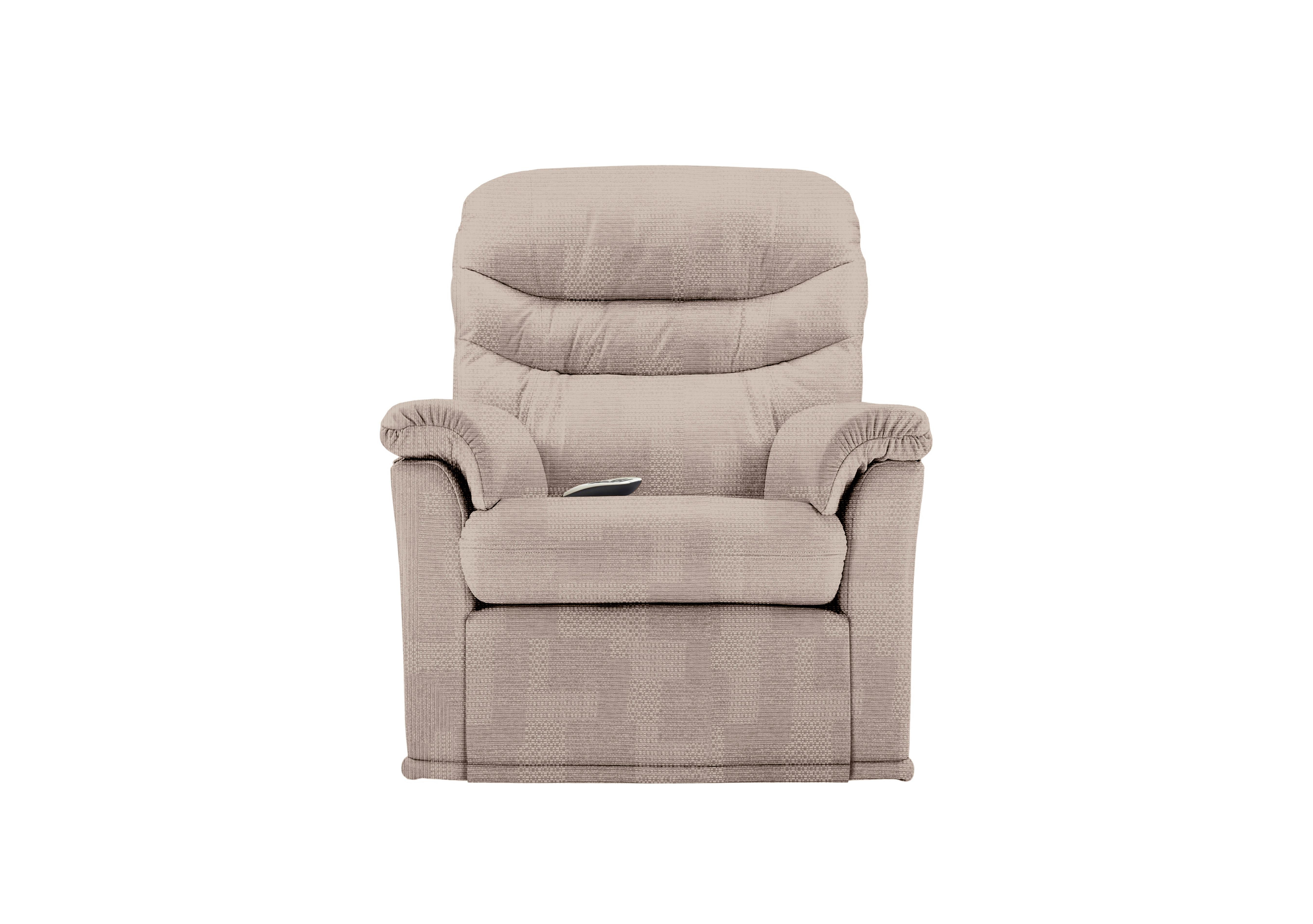 Malvern Fabric Small Rise and Recline Armchair in A801 Faro Mist on Furniture Village