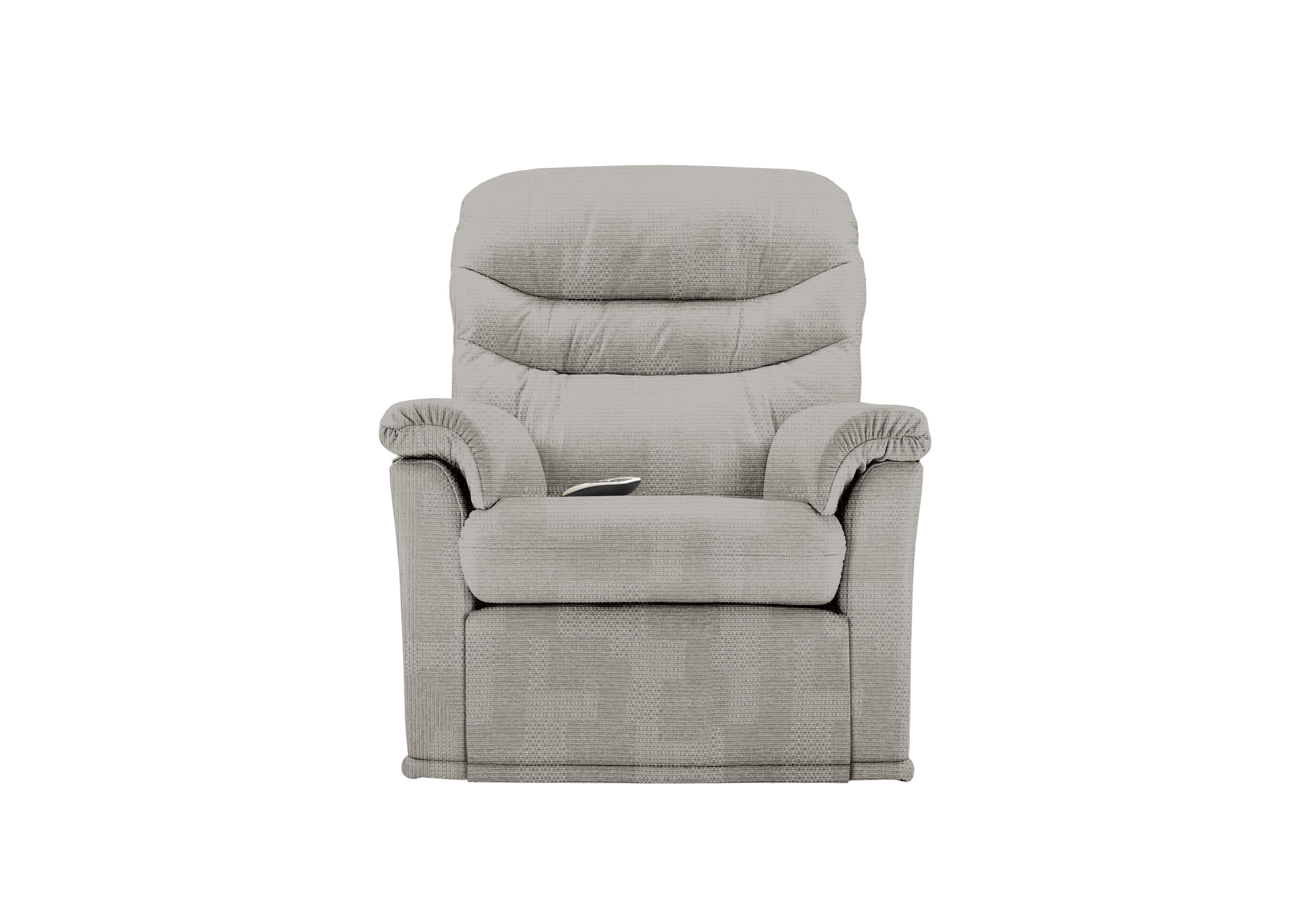 Malvern Fabric Small Rise and Recline Armchair in A802 Faro Sky on Furniture Village