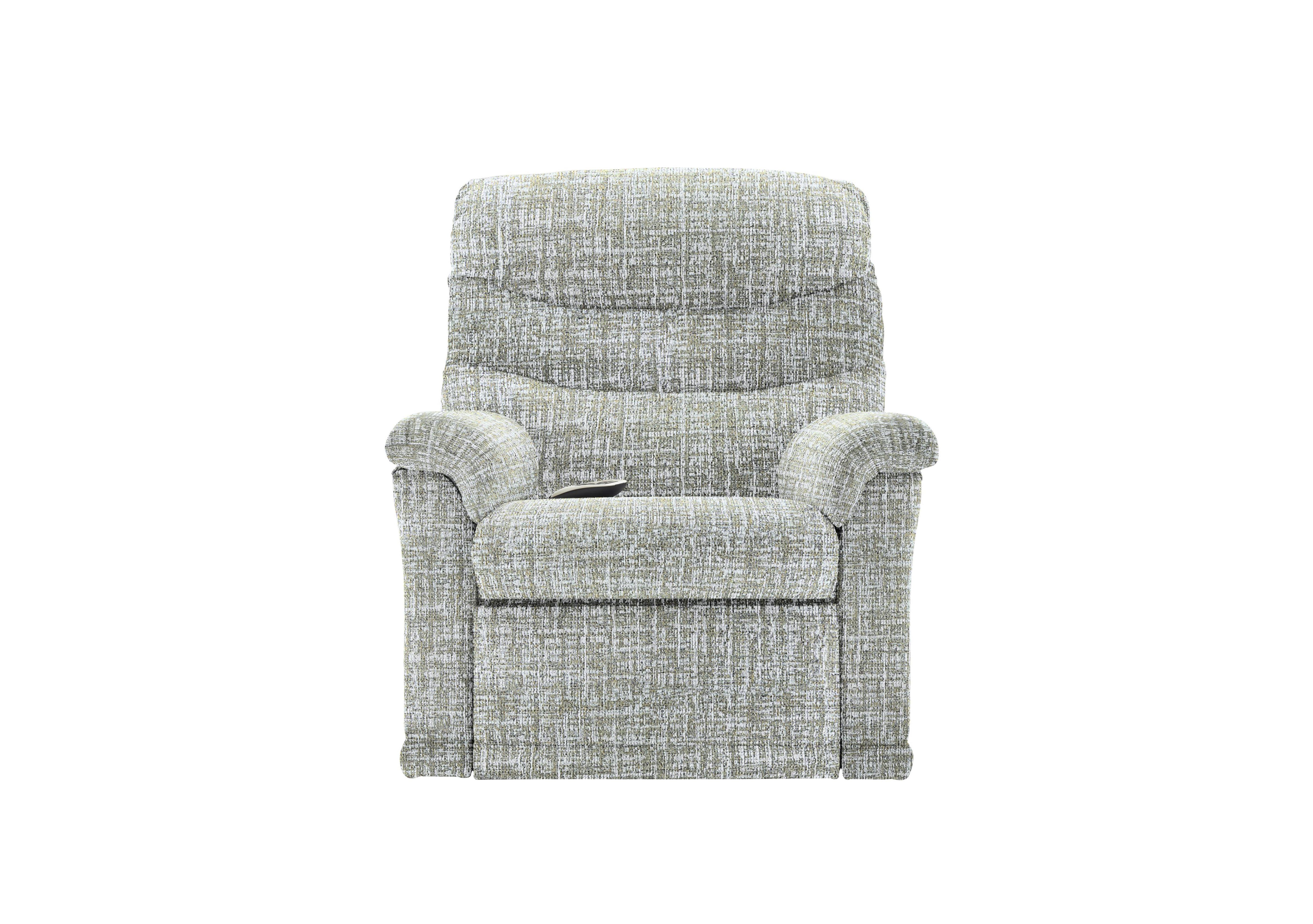 Malvern Fabric Small Rise and Recline Armchair in B102 Shore Oatmeal on Furniture Village