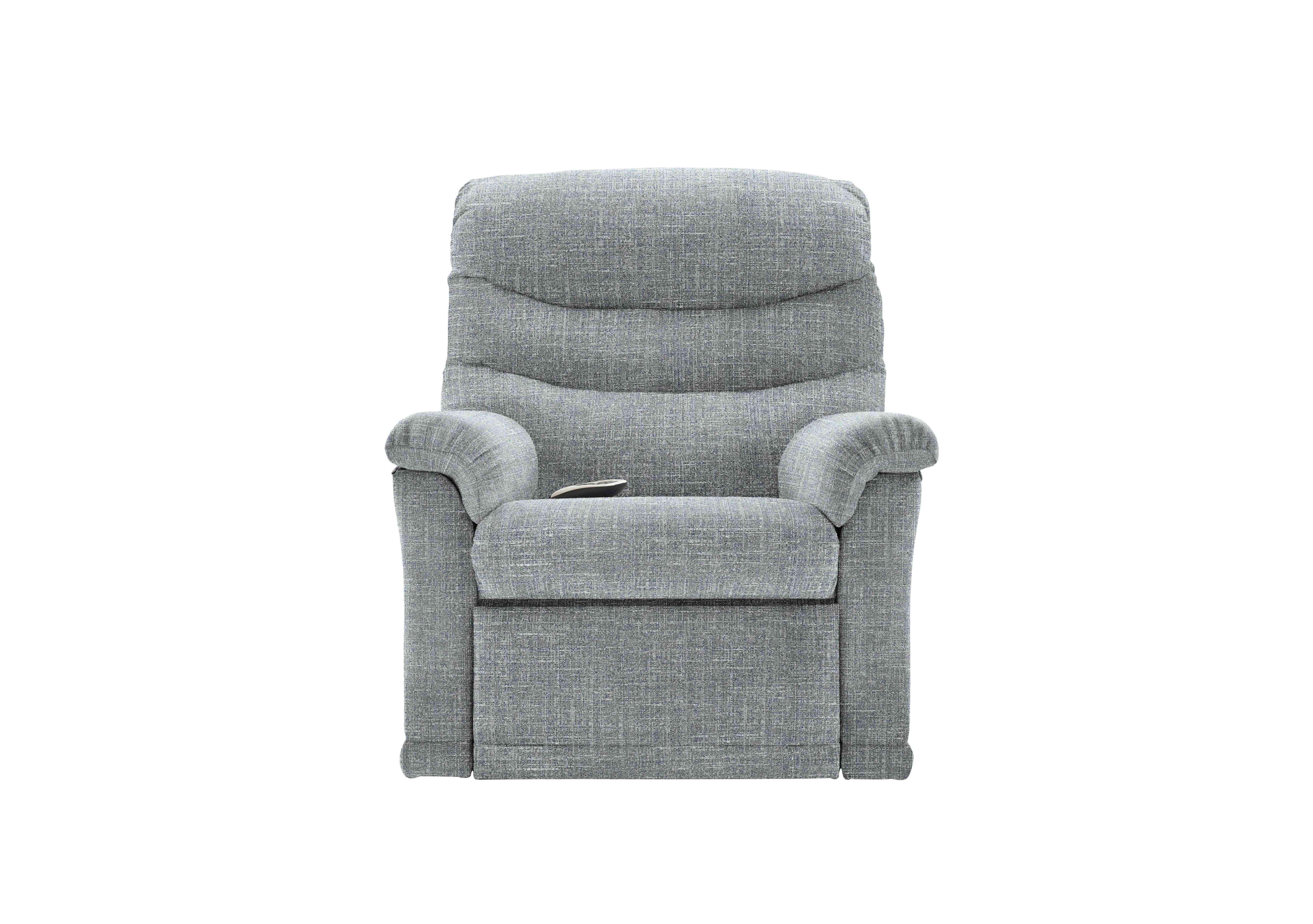 Malvern Fabric Small Rise and Recline Armchair in B932 Beach Duck Egg on Furniture Village
