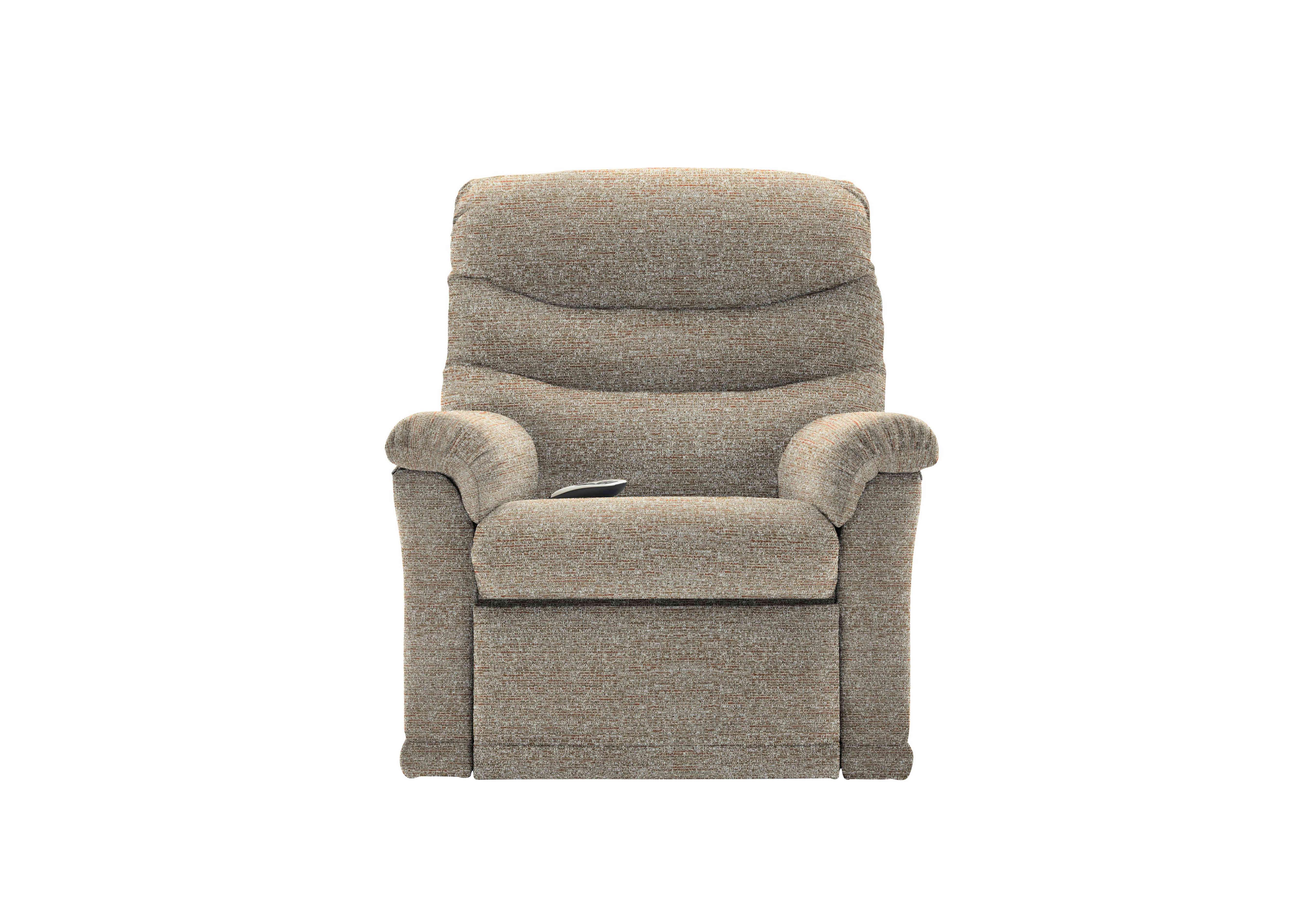 Malvern Fabric Small Rise and Recline Armchair in C030 Kampala Beige on Furniture Village