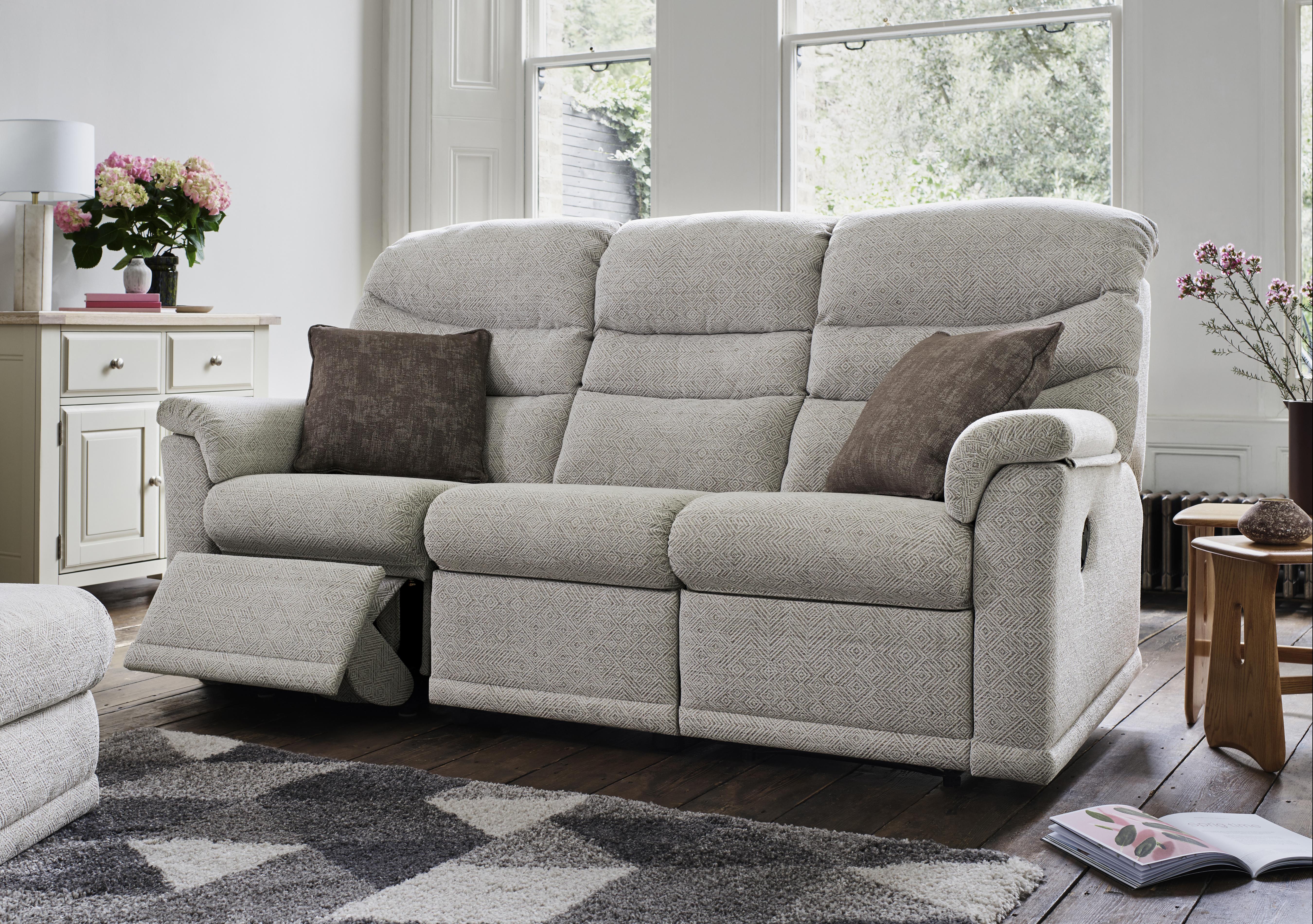 Malvern 3 Seater Fabric Sofa in  on Furniture Village