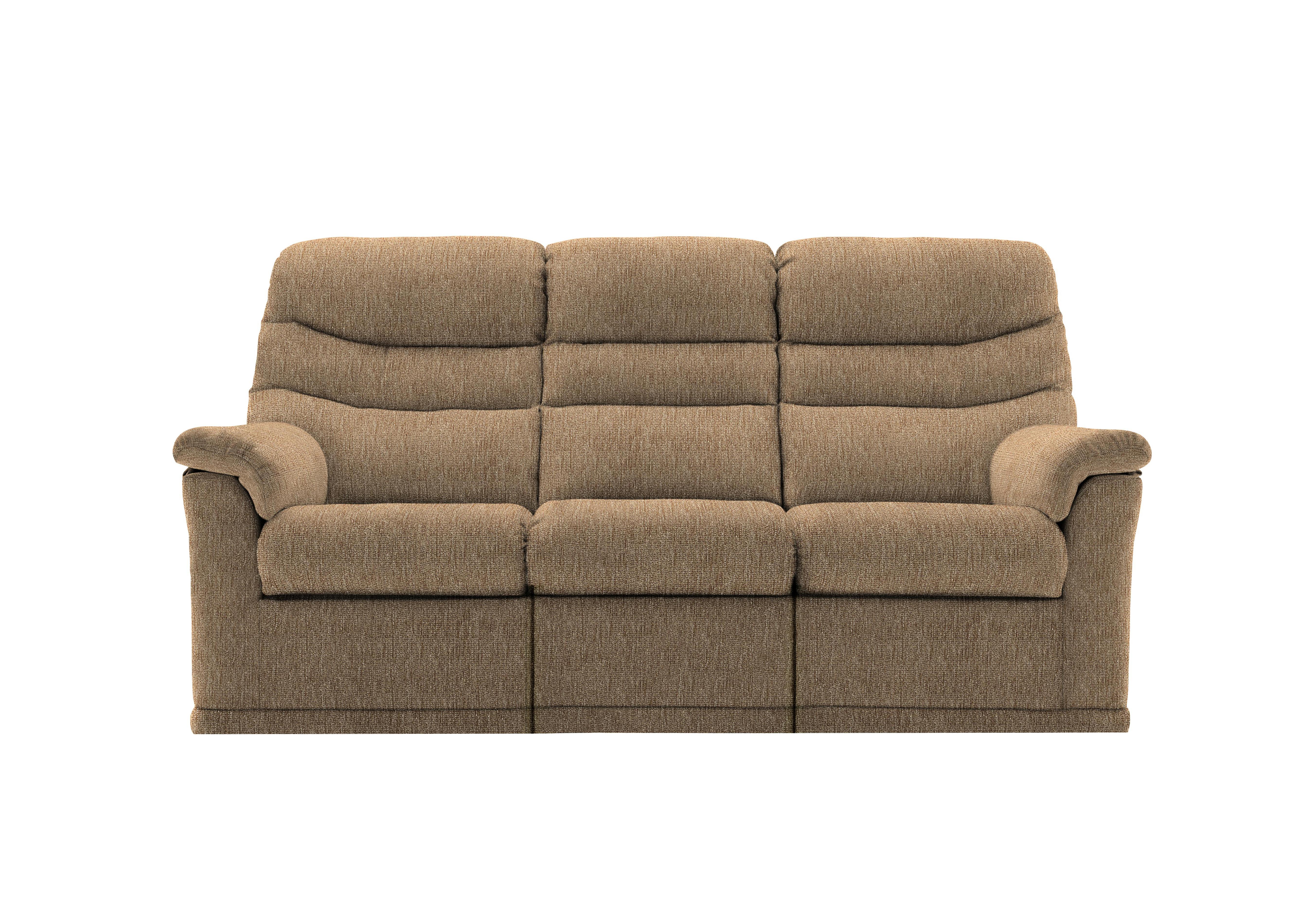 Malvern 3 Seater Fabric Sofa in A070 Boucle Cocoa on Furniture Village