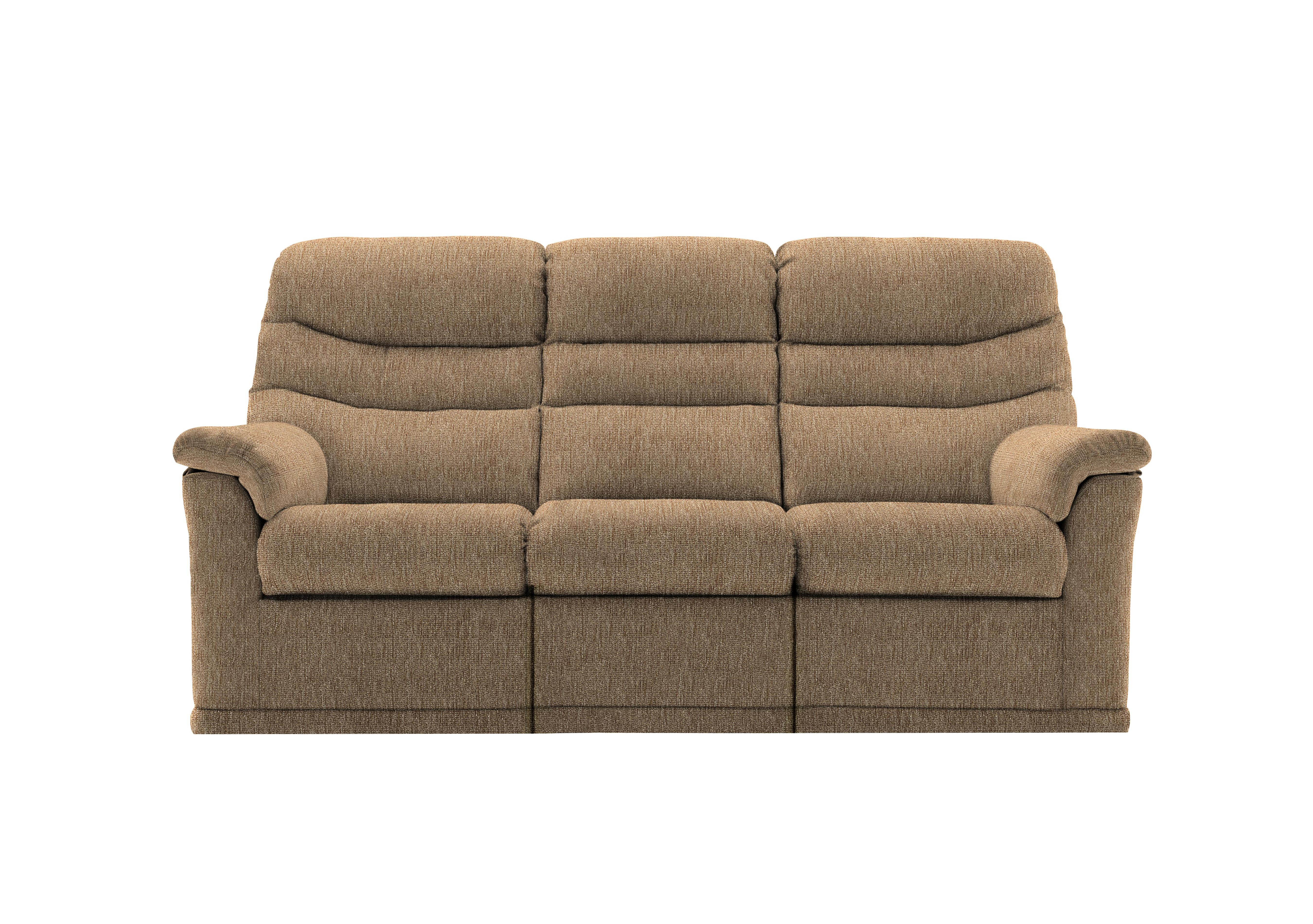 Malvern 3 Cushion 3 Seater Fabric Sofa in A070 Boucle Cocoa on Furniture Village