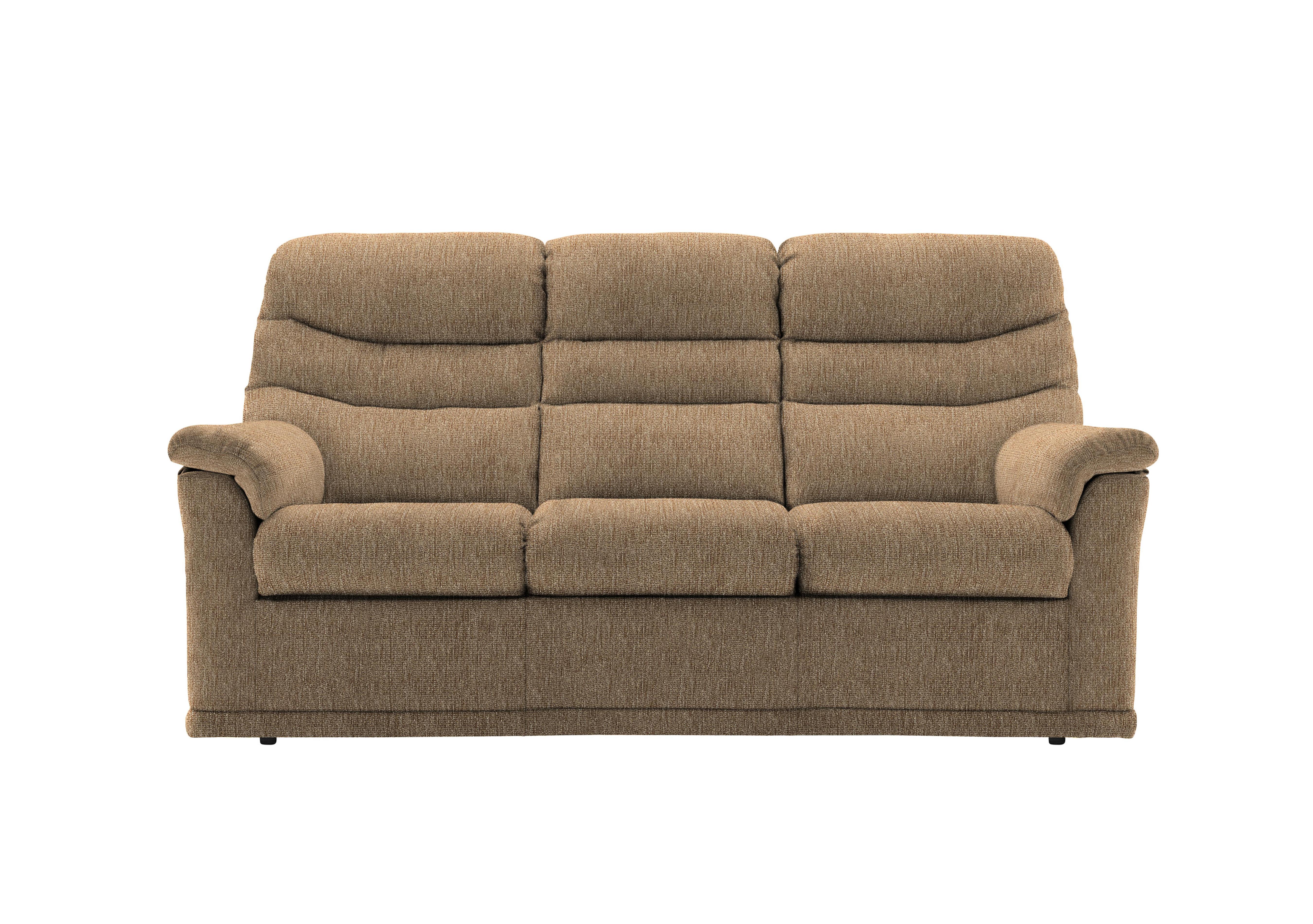 Malvern 3 Cushion 3 Seater Fabric Sofa in A070 Boucle Cocoa on Furniture Village