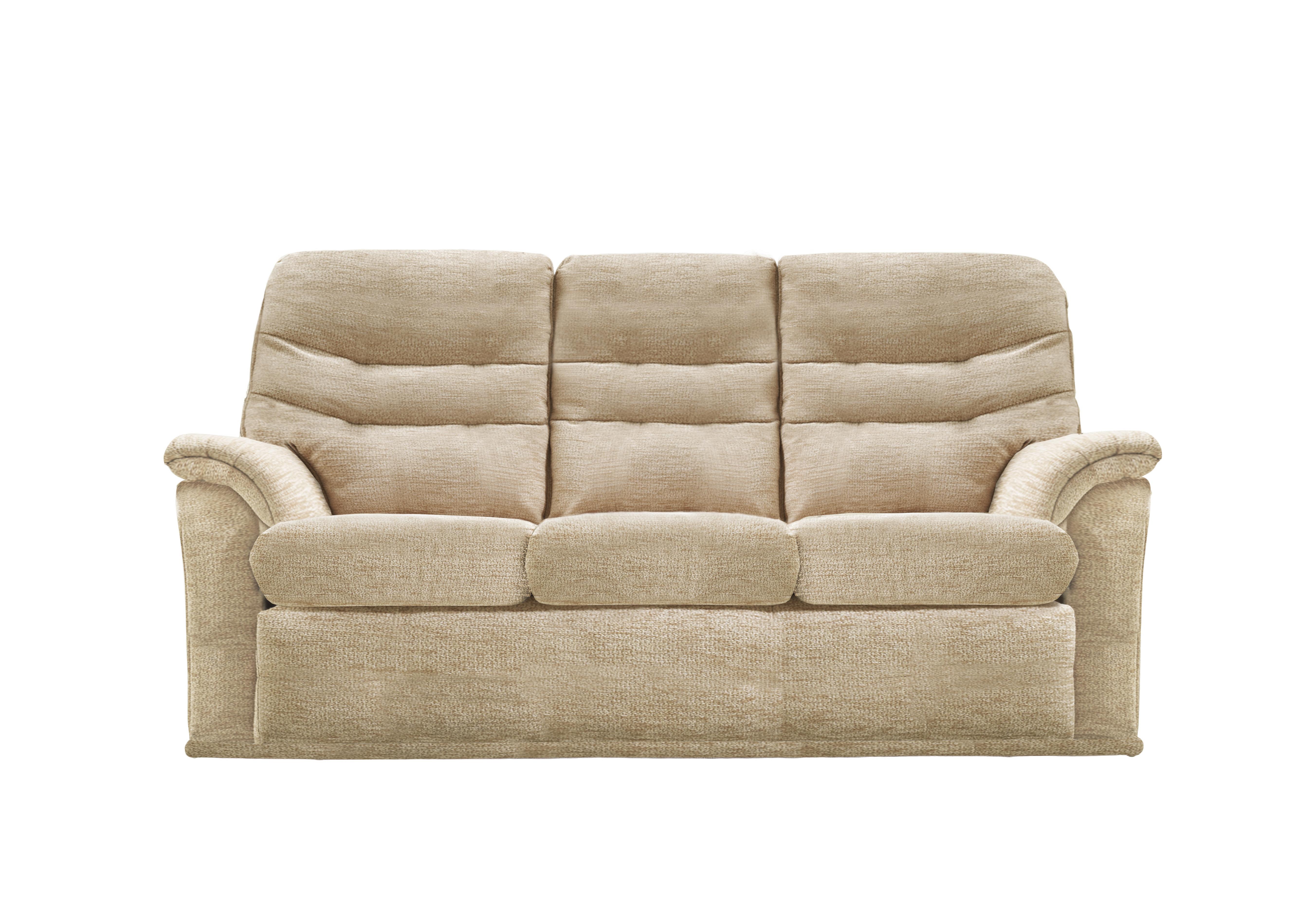 Malvern 3 Cushion 3 Seater Fabric Sofa in A071 Boucle Oyster on Furniture Village
