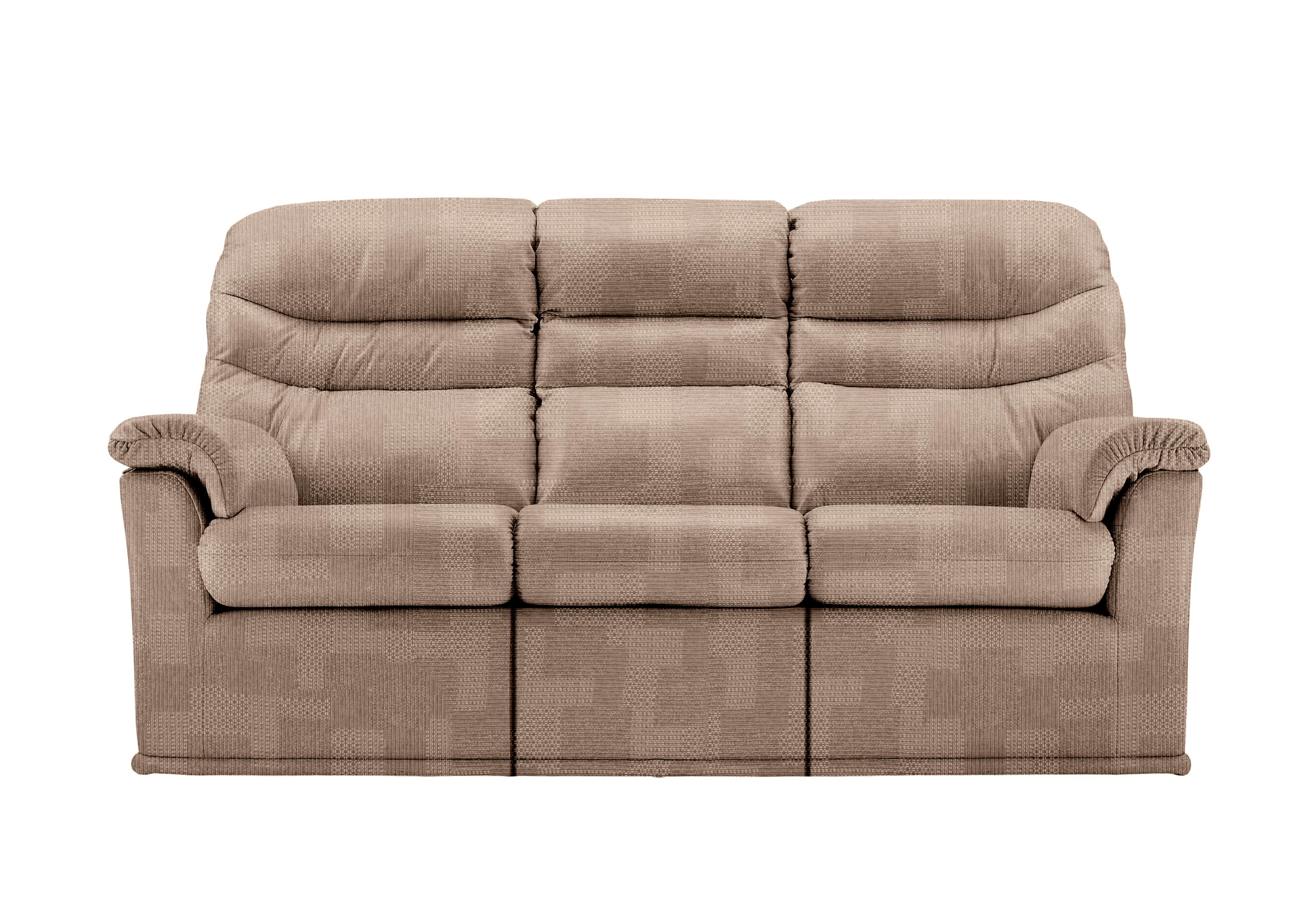 Malvern 3 Seater Fabric Sofa in A800 Faro Sand on Furniture Village