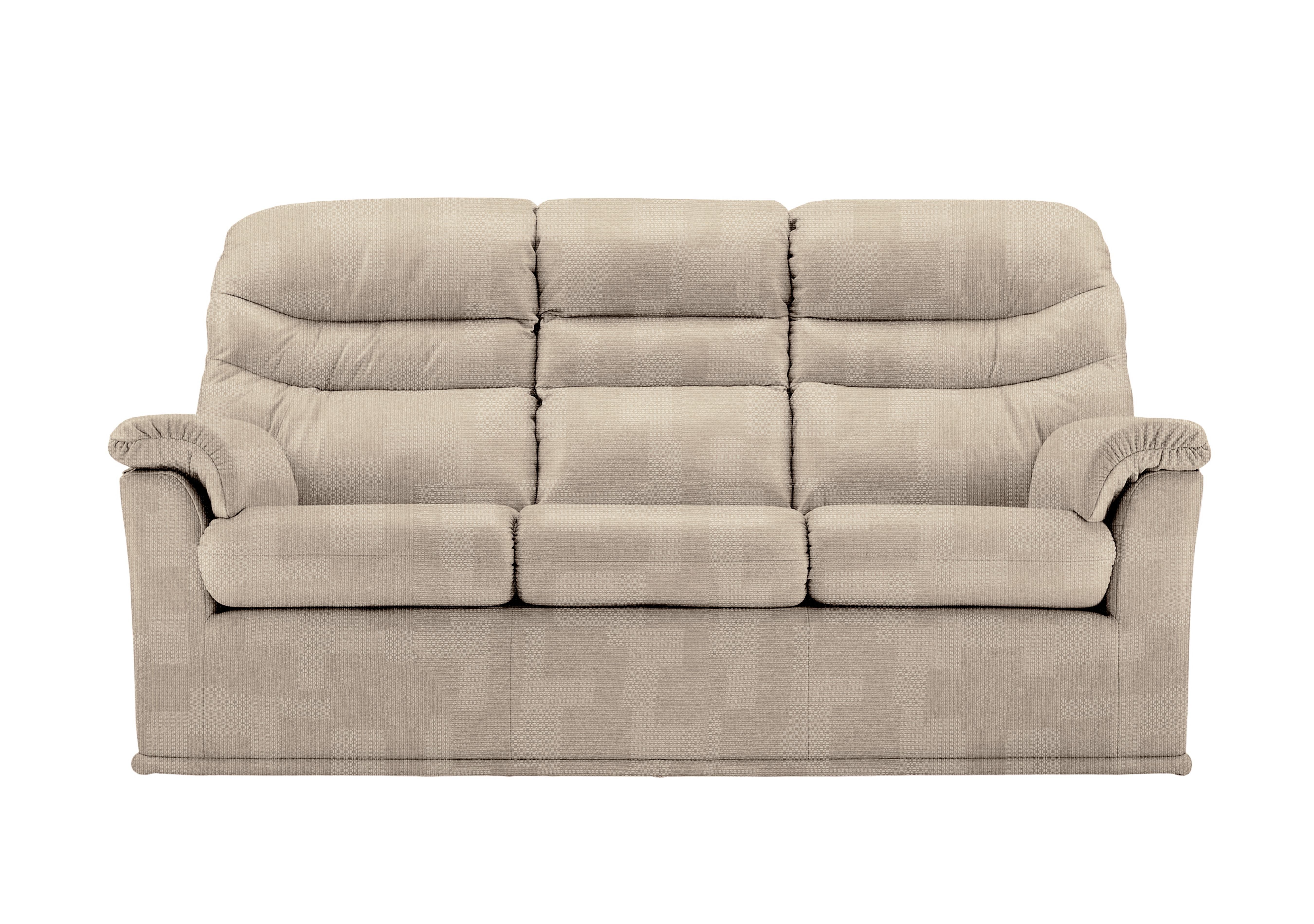 Malvern 3 Seater Fabric Sofa in A801 Faro Mist on Furniture Village