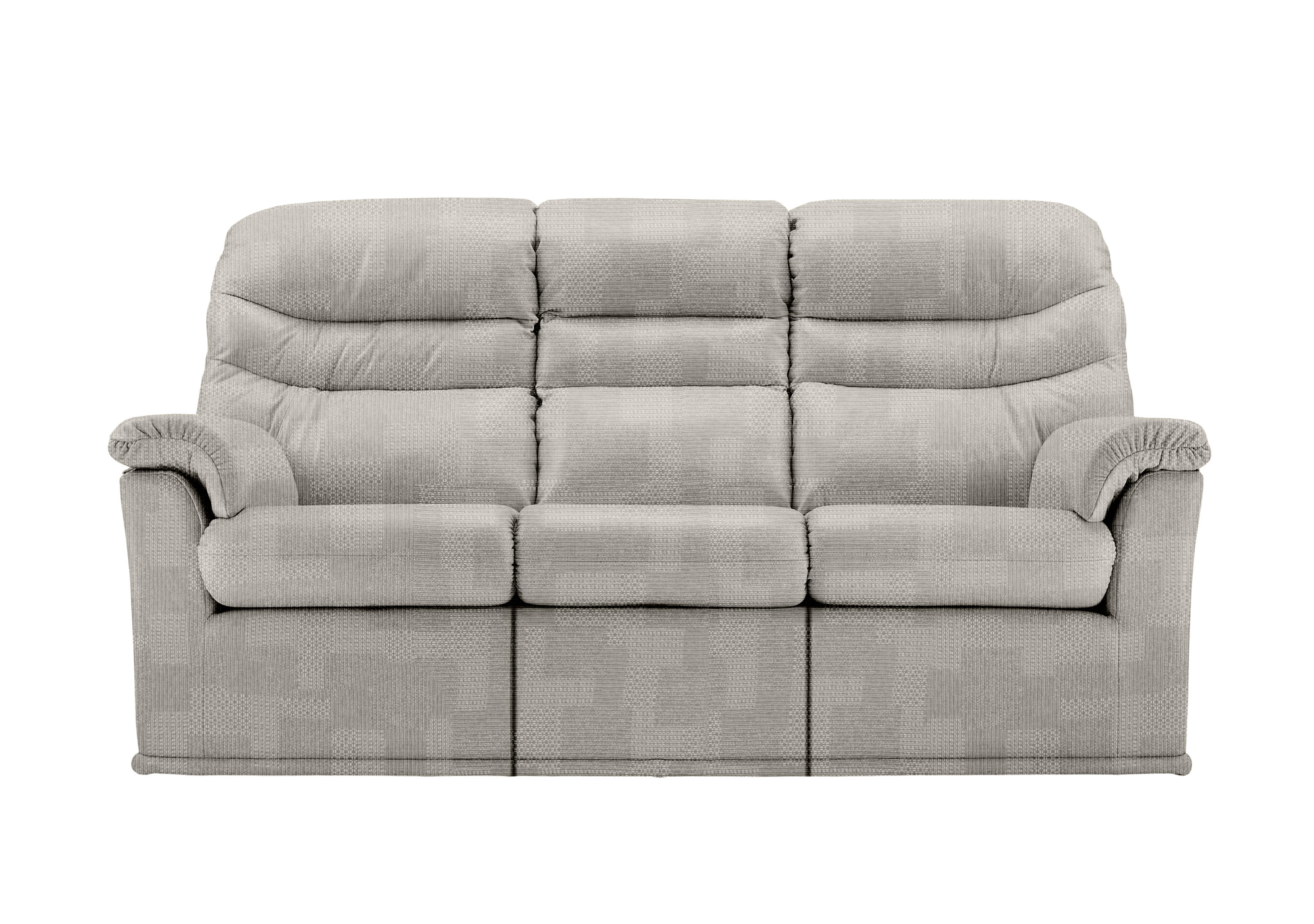 Malvern 3 Cushion 3 Seater Fabric Sofa in A802 Faro Sky on Furniture Village
