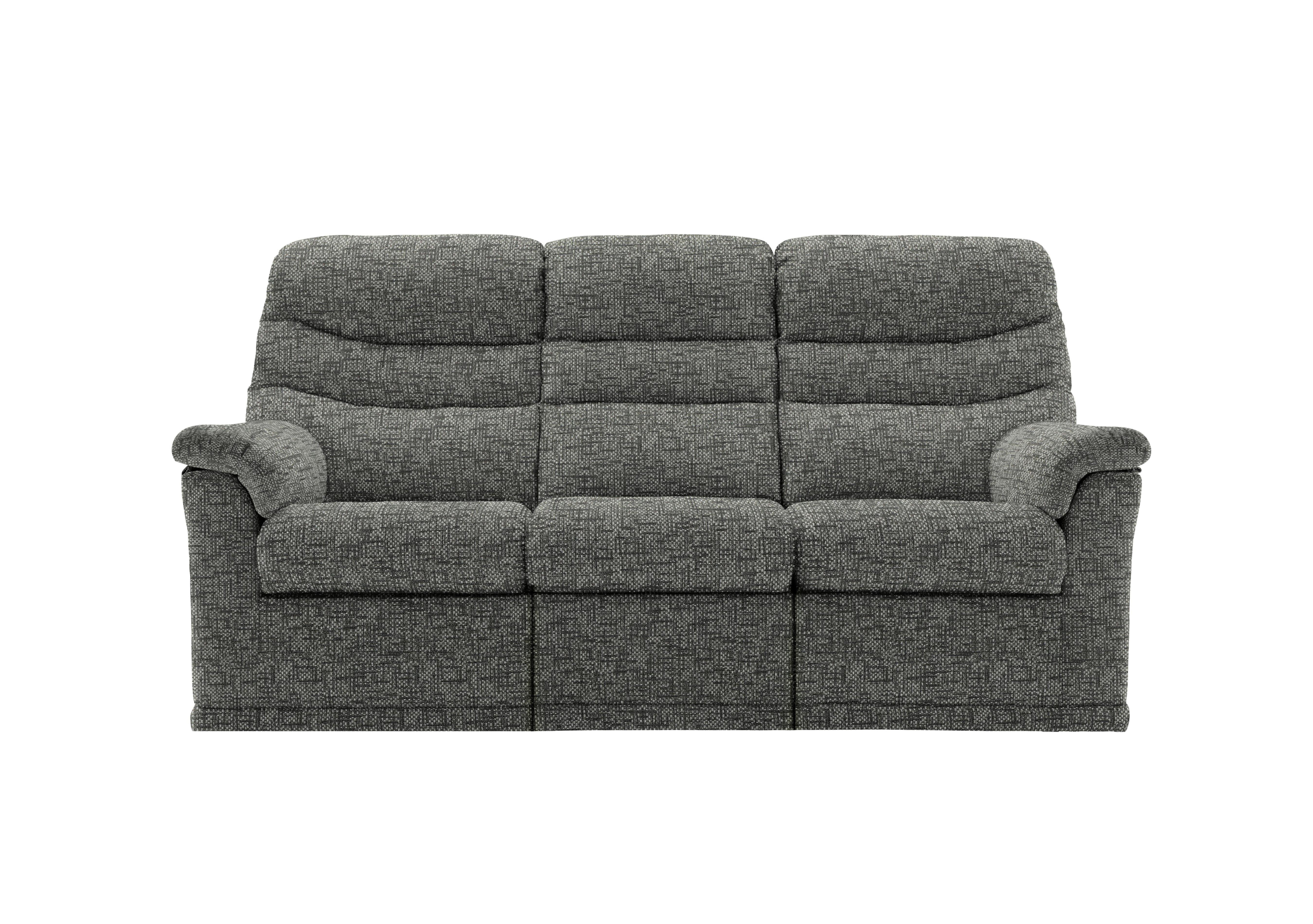 Malvern 3 Cushion 3 Seater Fabric Sofa in B031 Remco Slate on Furniture Village