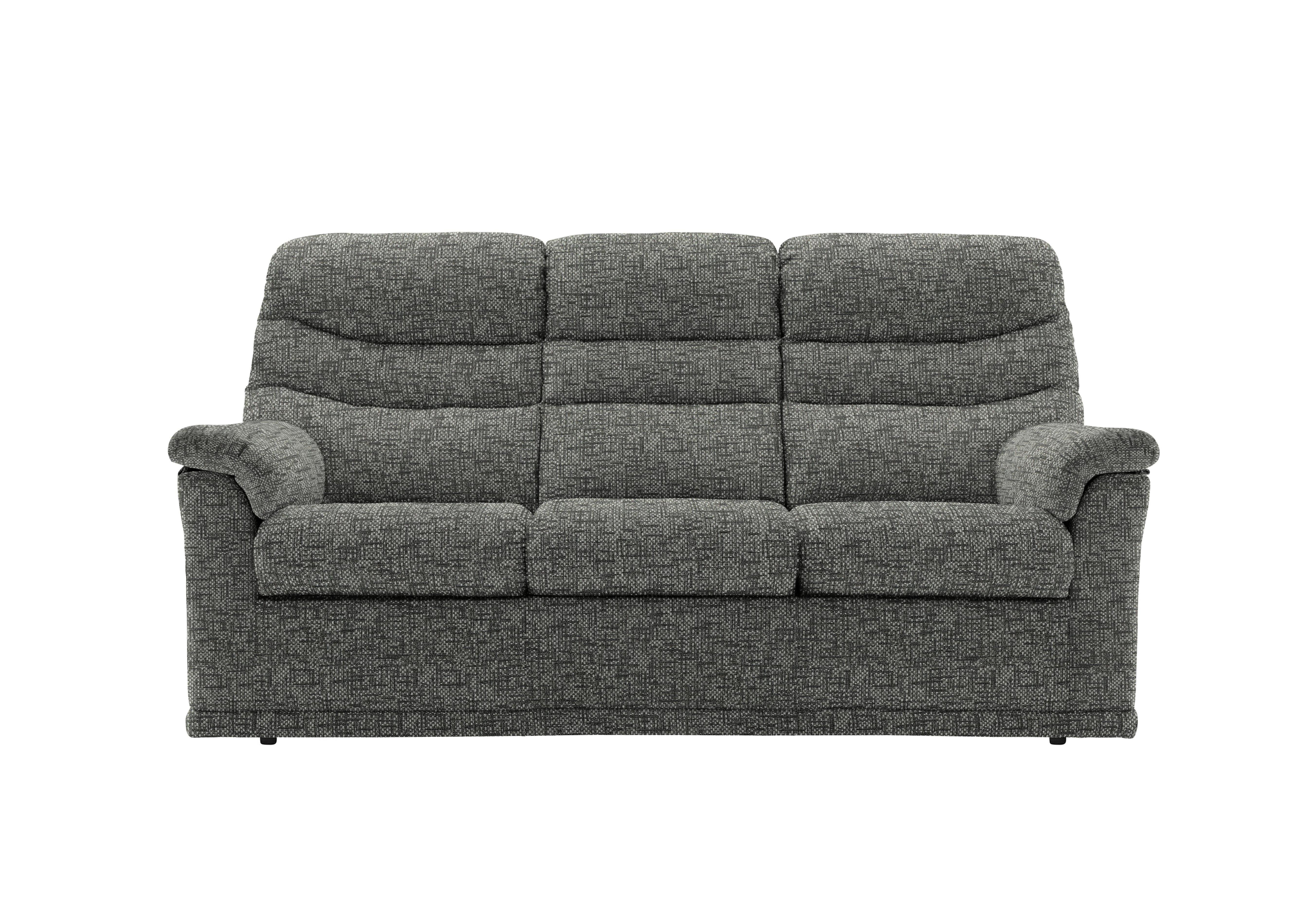 Malvern 3 Cushion 3 Seater Fabric Sofa in B031 Remco Slate on Furniture Village