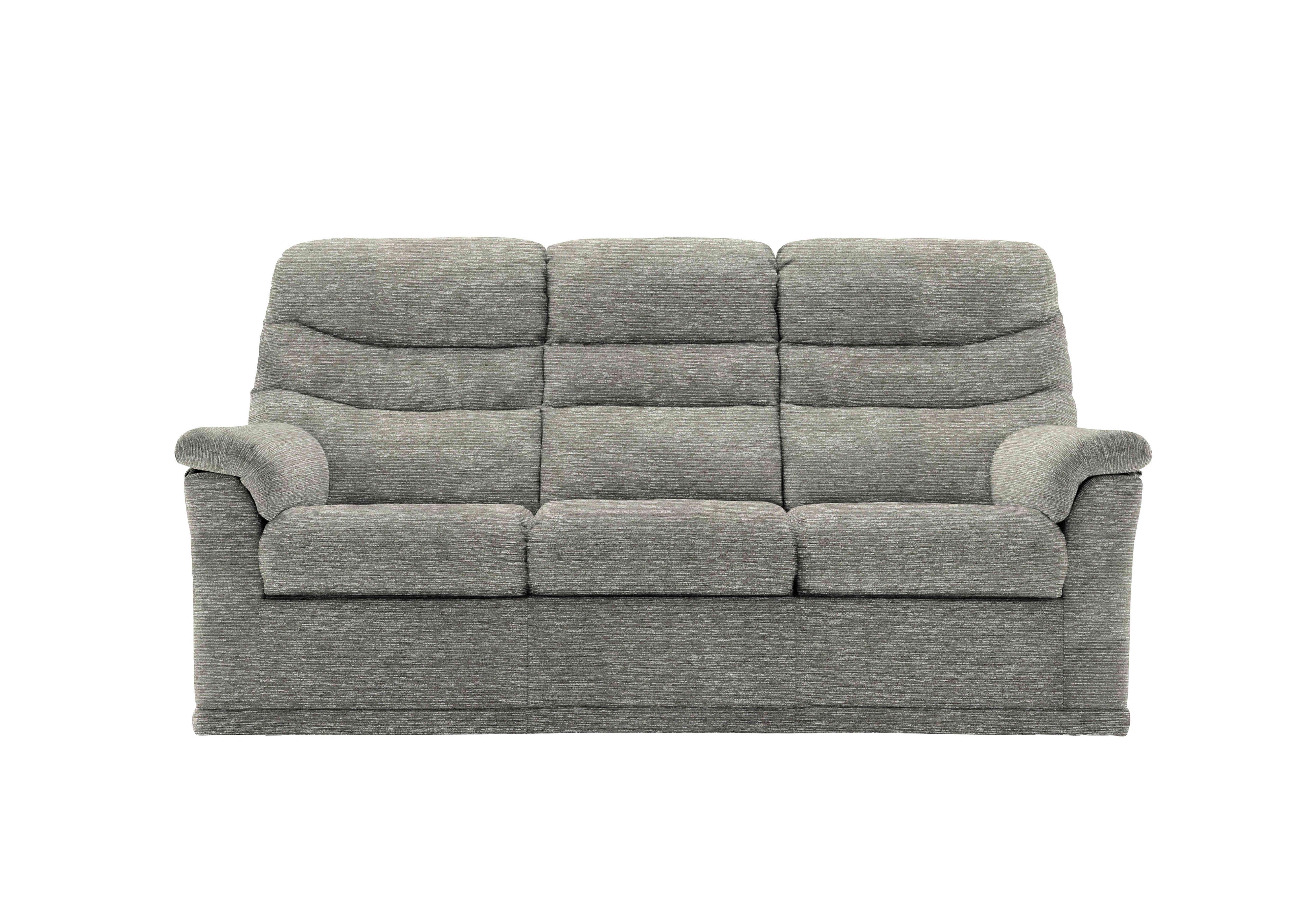 Malvern 3 Cushion 3 Seater Fabric Sofa in B076 Mirage Powder on Furniture Village