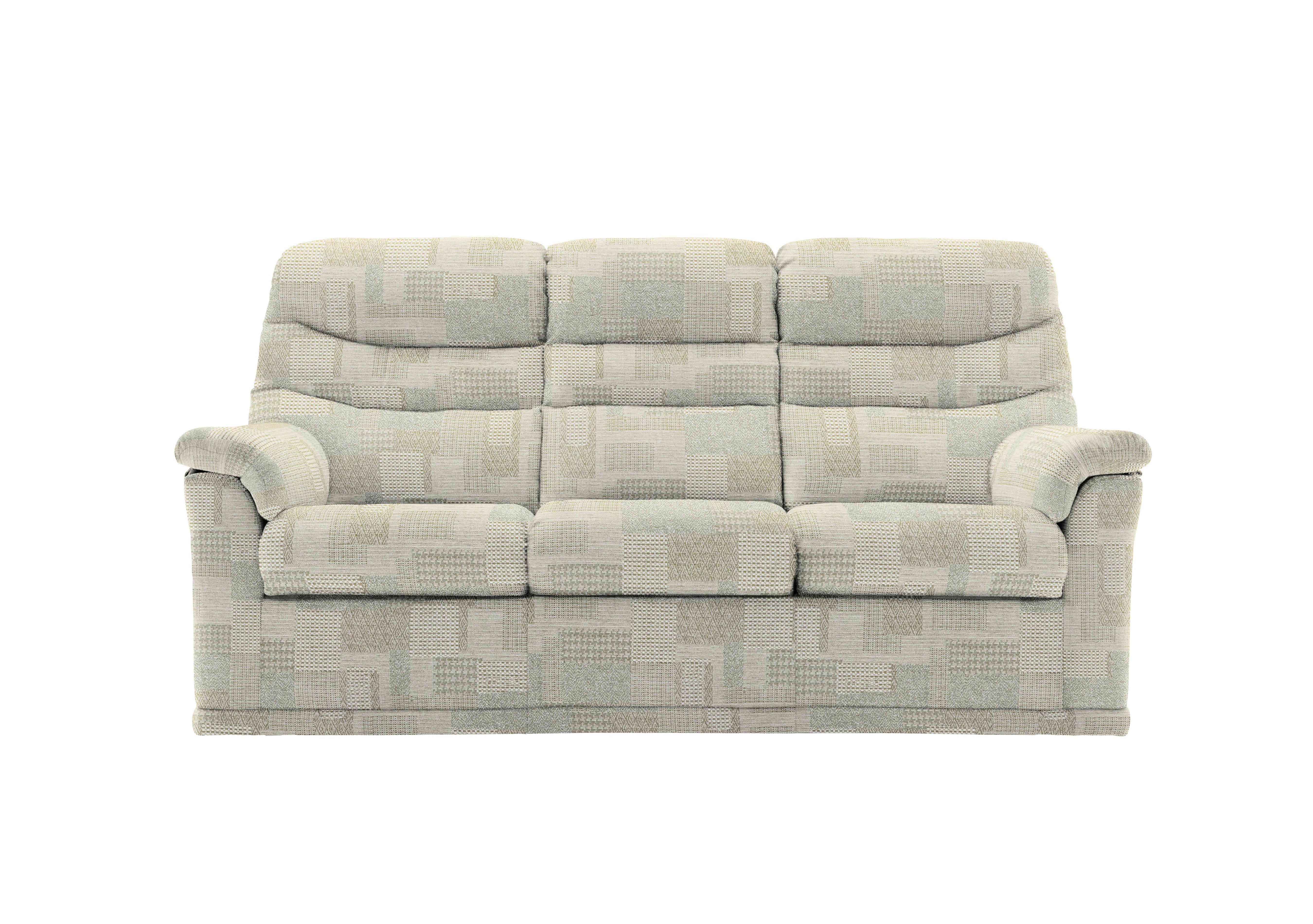 Malvern 3 Cushion 3 Seater Fabric Sofa in B342 Lydia Blush on Furniture Village