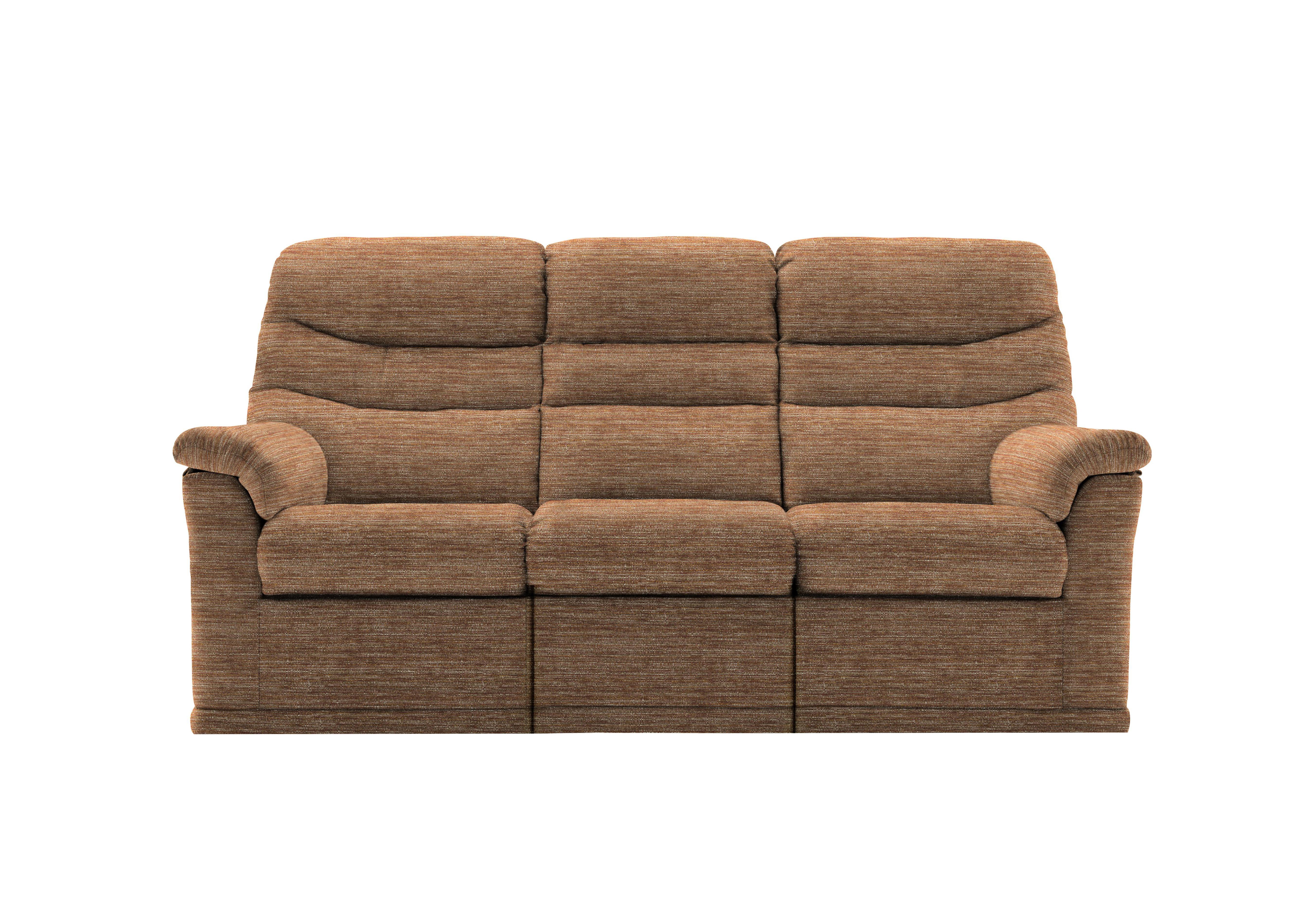 Malvern 3 Cushion 3 Seater Fabric Sofa in B908 Victoria Ginger on Furniture Village