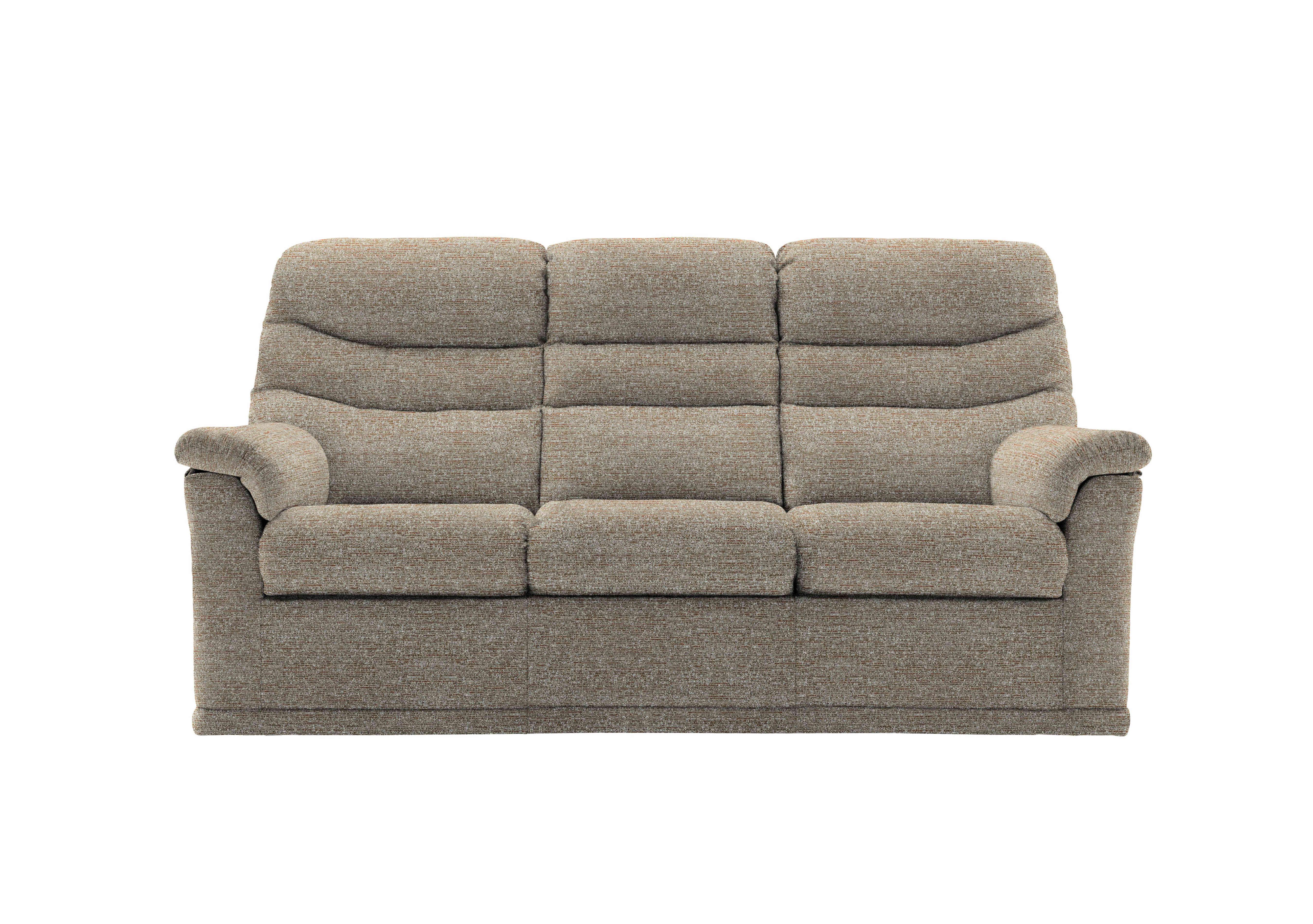 Malvern 3 Cushion 3 Seater Fabric Sofa in C030 Kampala Beige on Furniture Village