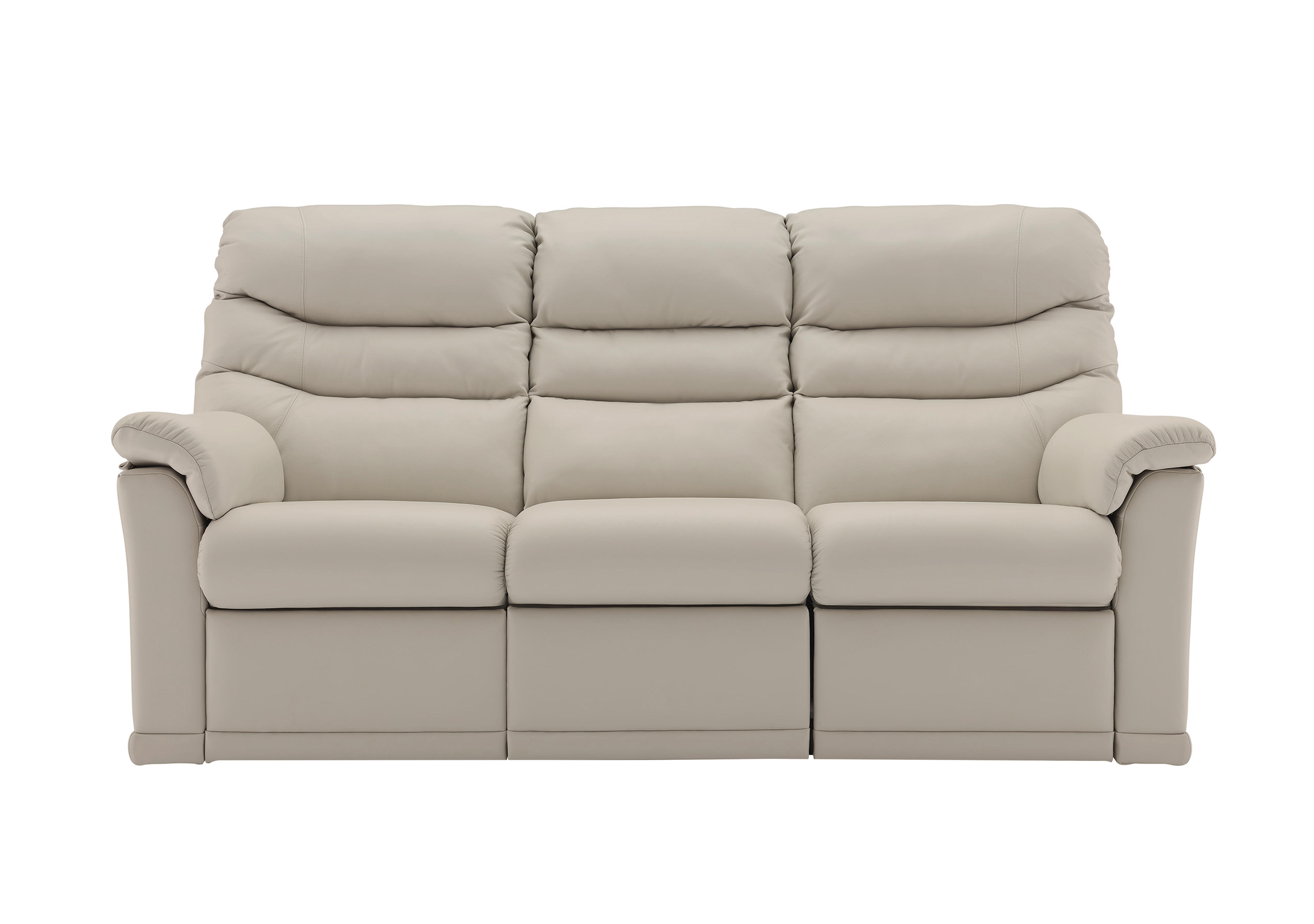Malvern 3 Seater Leather Sofa in P219 Capri Putty on Furniture Village