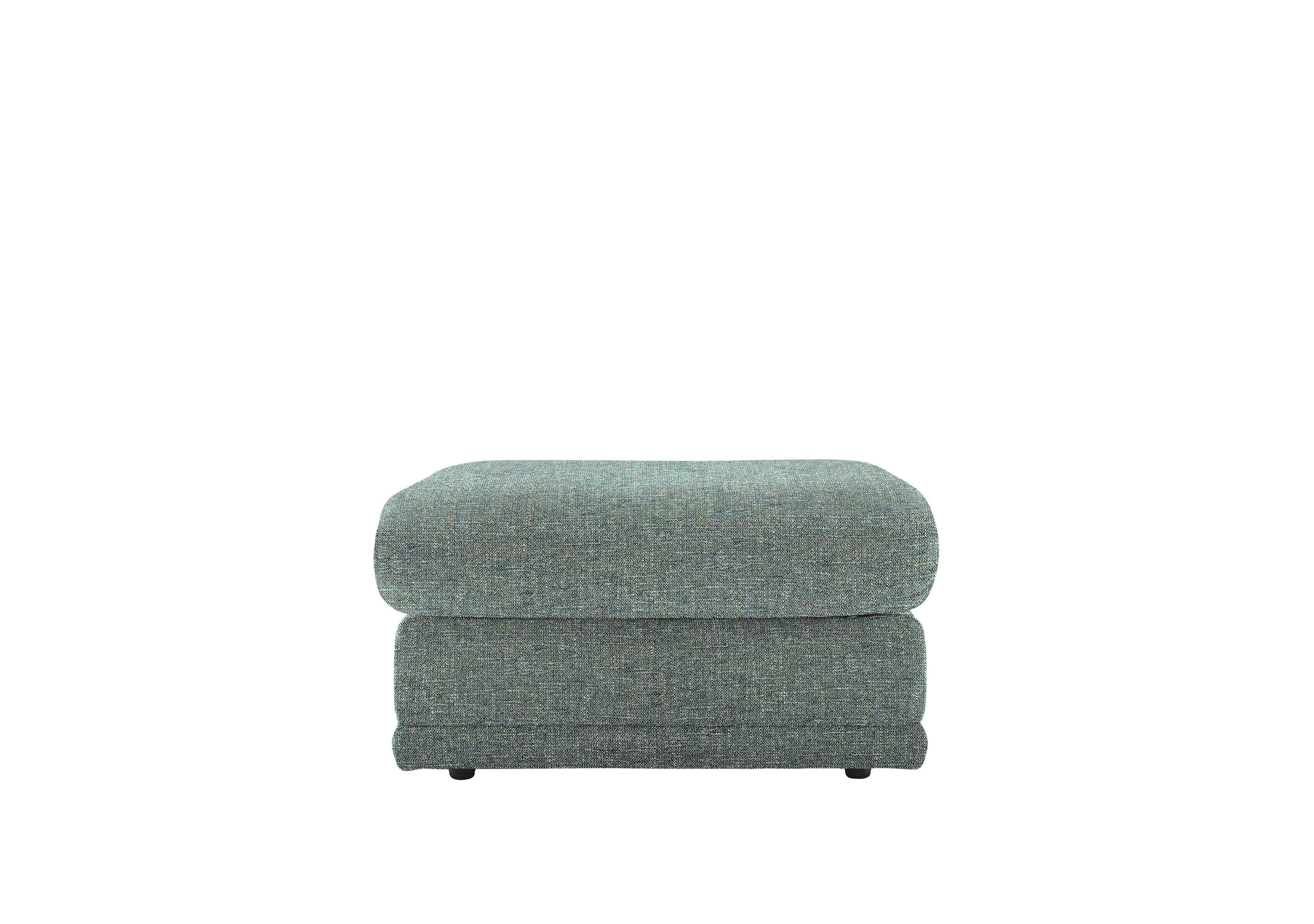 Malvern Fabric Storage Footstool in A020 Dapple Kingfisher on Furniture Village