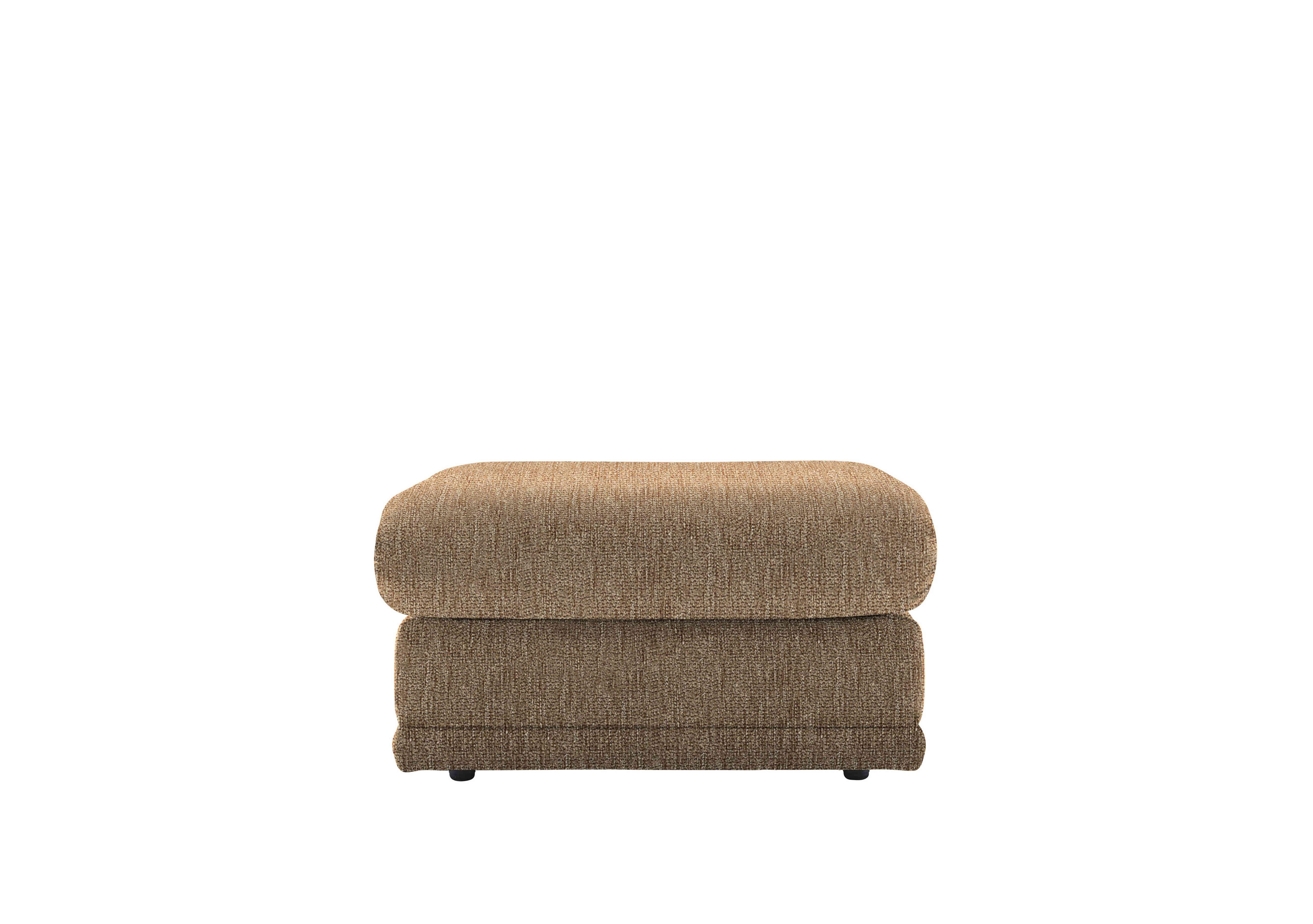 Malvern Fabric Storage Footstool in A070 Boucle Cocoa on Furniture Village