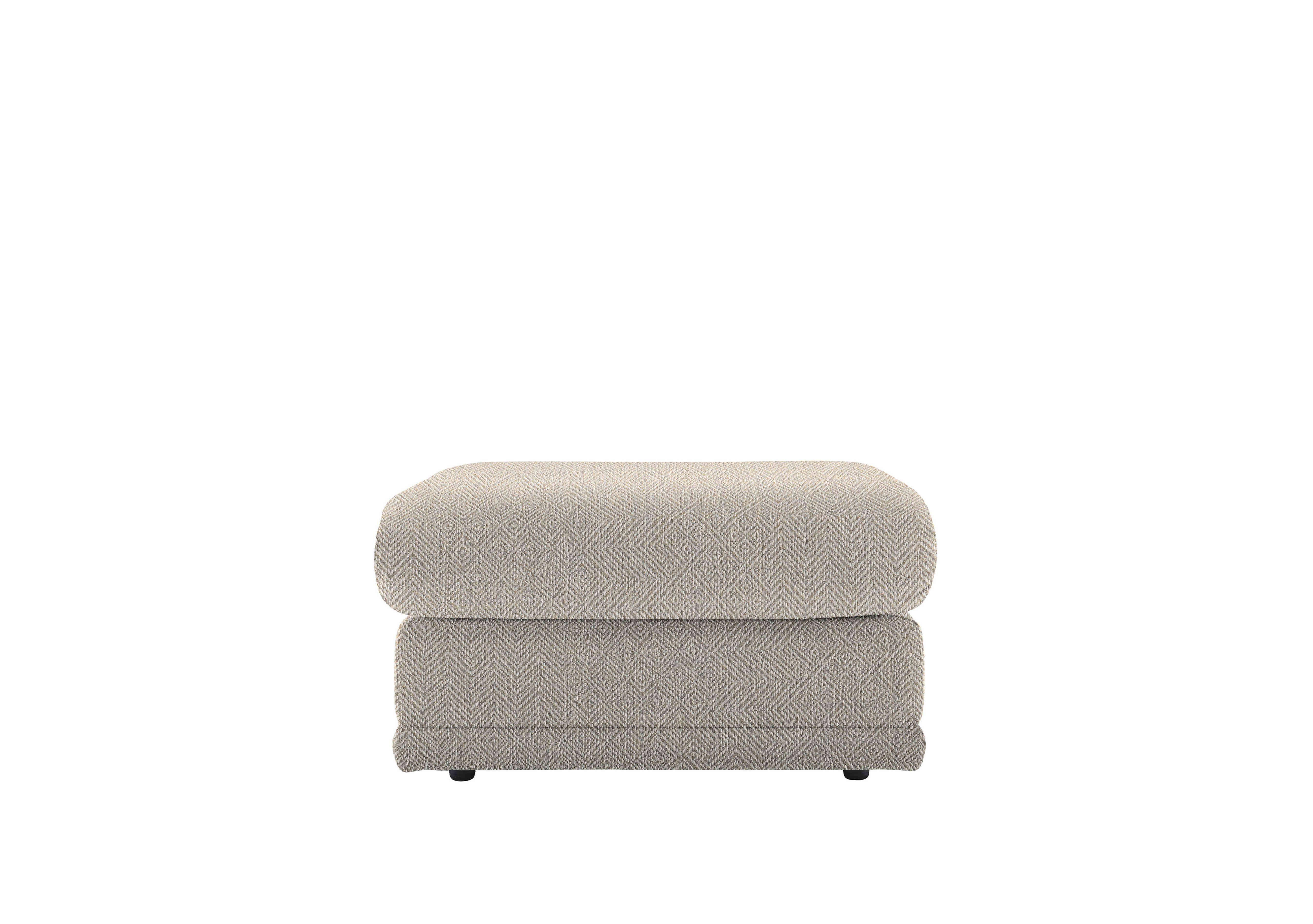 Malvern Fabric Storage Footstool in B010 Nebular Pebble on Furniture Village