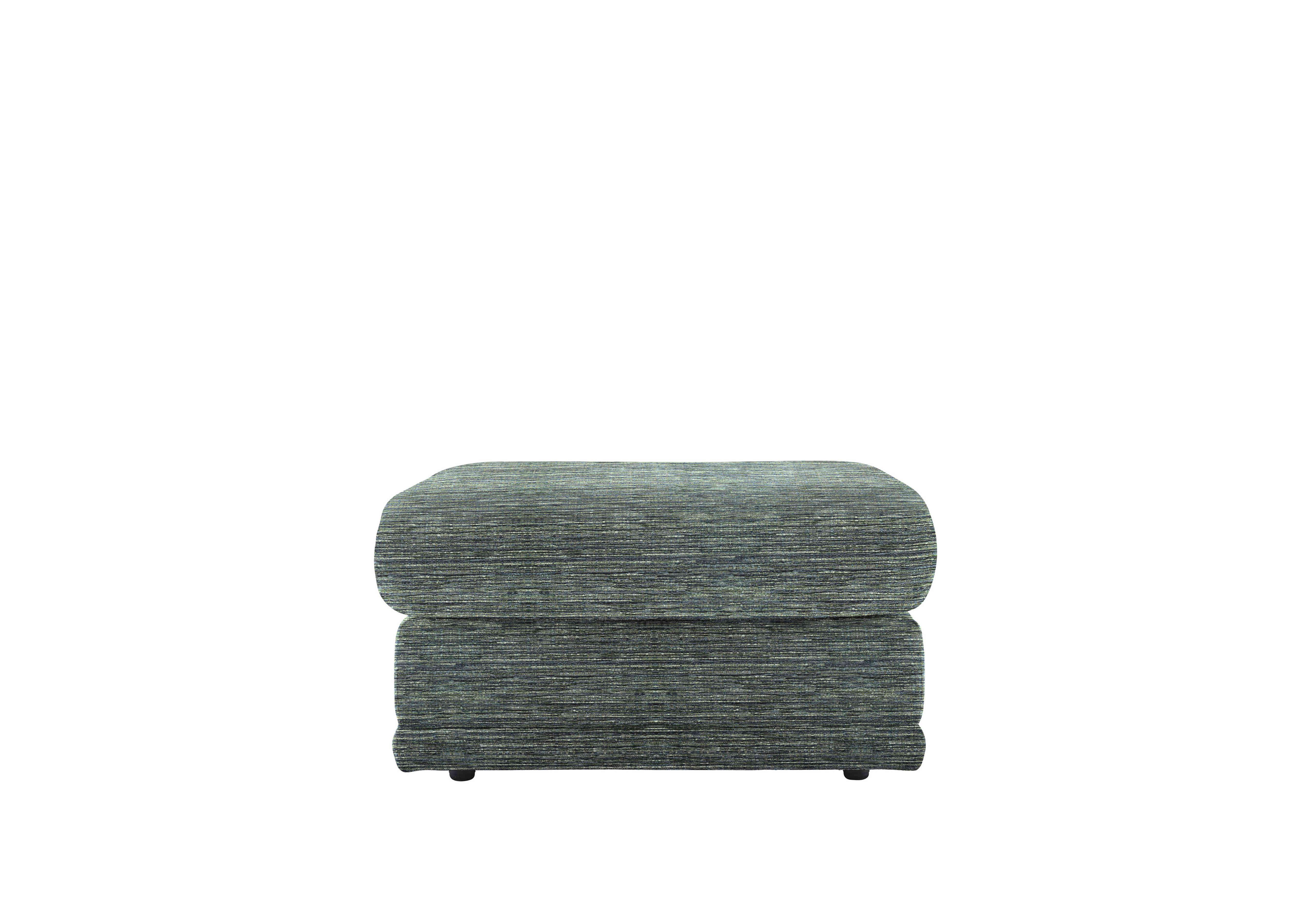 Malvern Fabric Storage Footstool in B925 Waffle Marine on Furniture Village