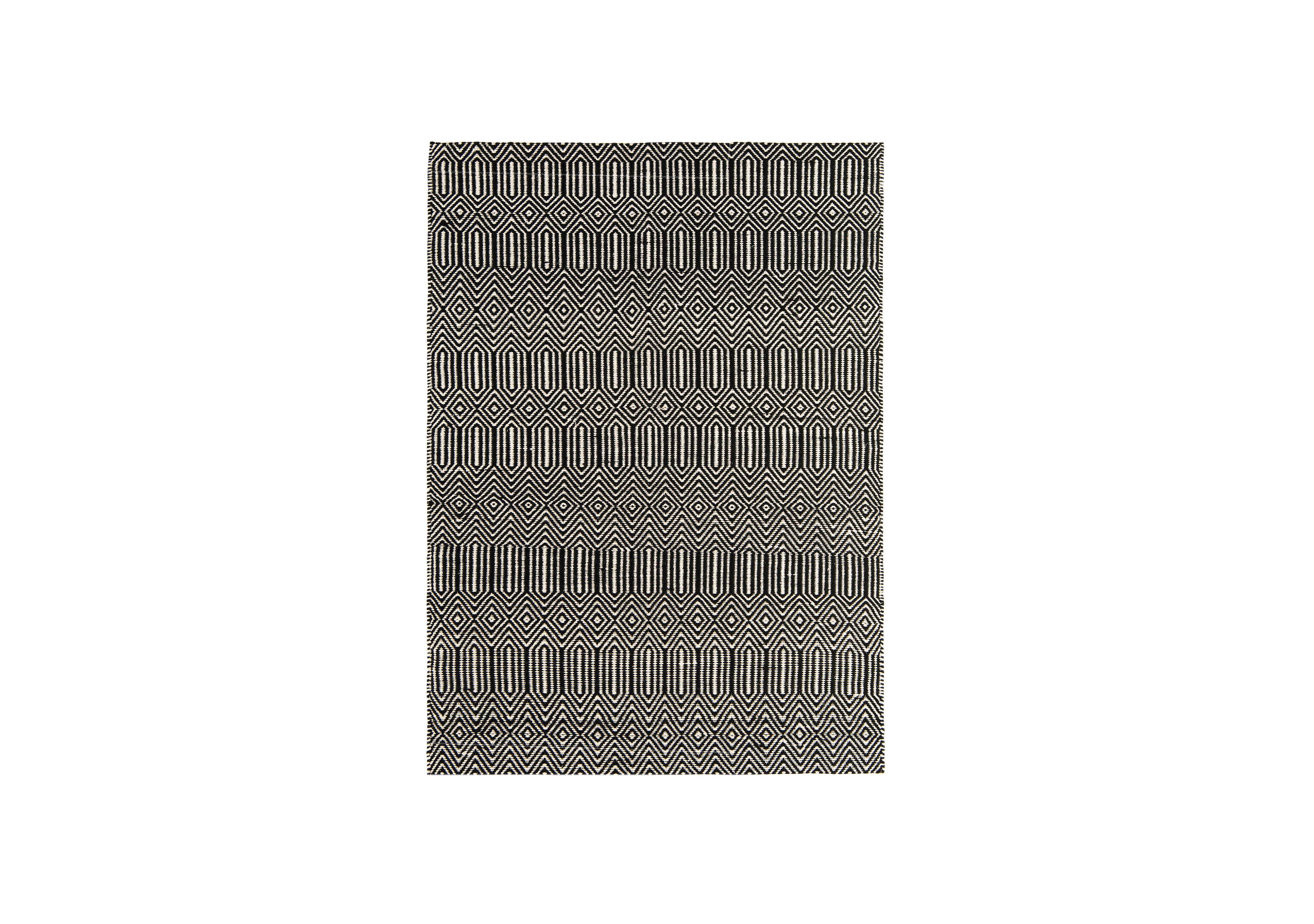 Maywood Rug in Black on Furniture Village