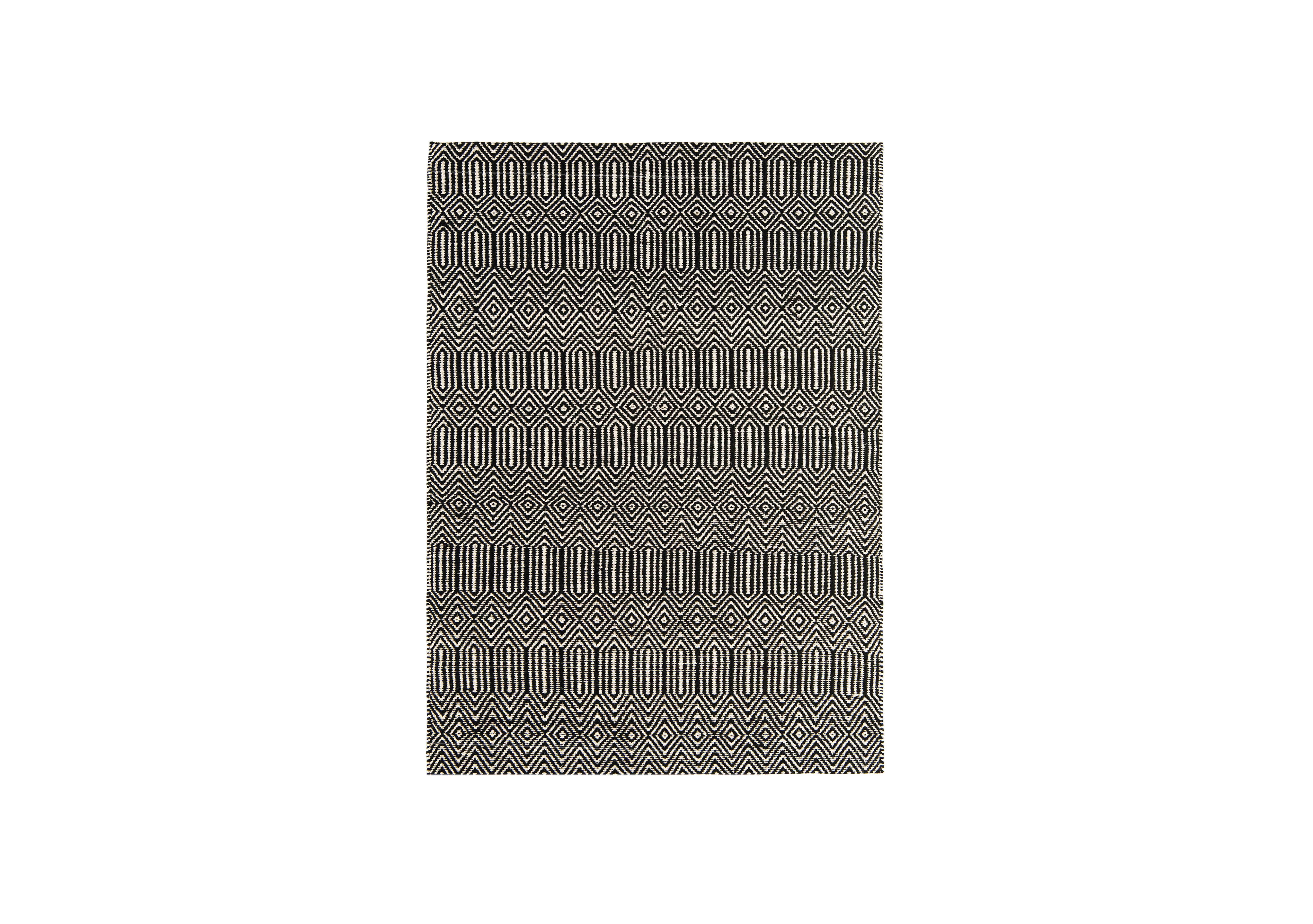 Maywood Rug in Black on Furniture Village