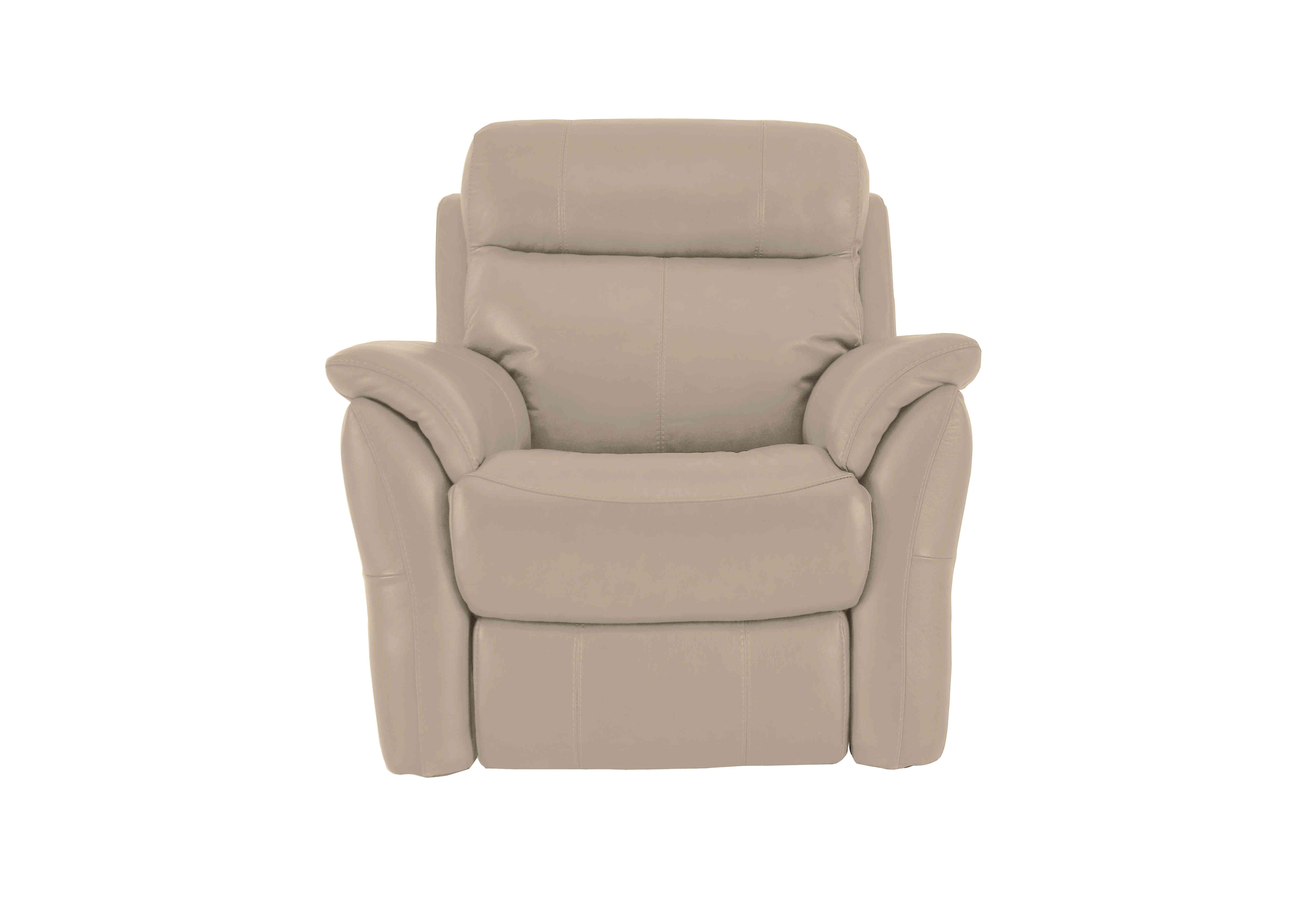 Relax Station Revive Leather Armchair in Bv-039c Pebble on Furniture Village