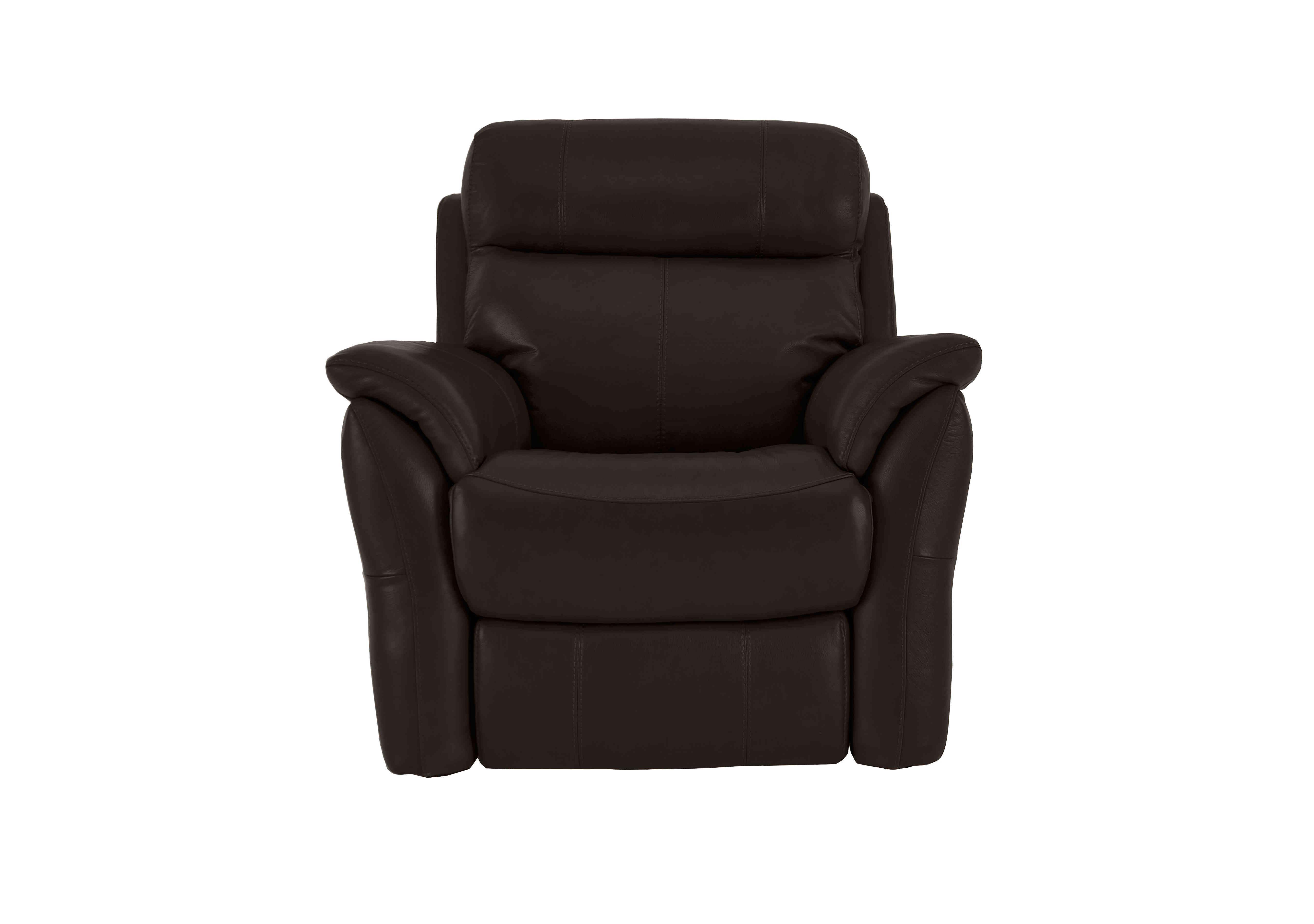 Relax Station Revive Leather Armchair in Bv-1748 Dark Chocolate on Furniture Village