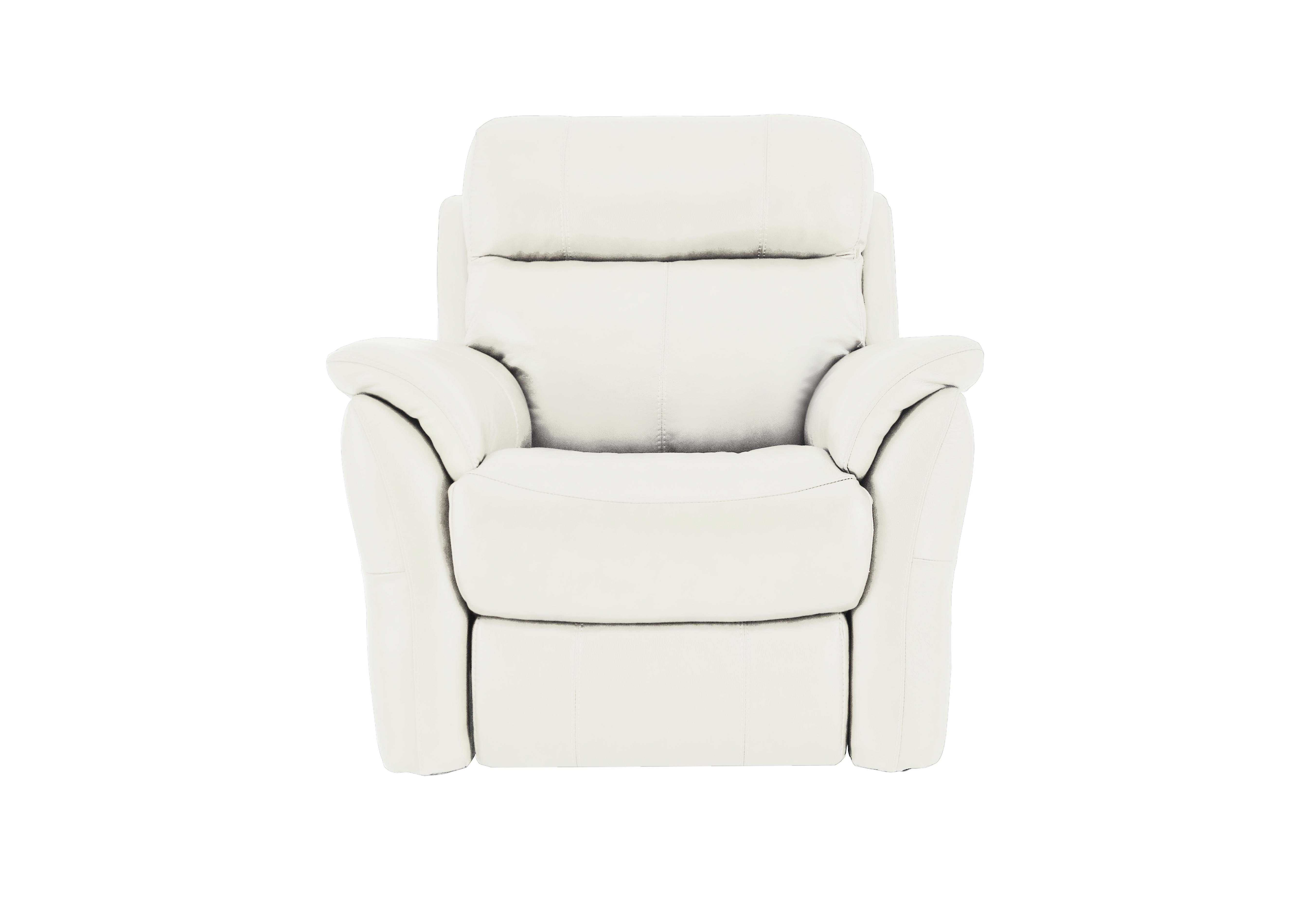 Relax Station Revive Leather Armchair in Bv-744d Star White on Furniture Village