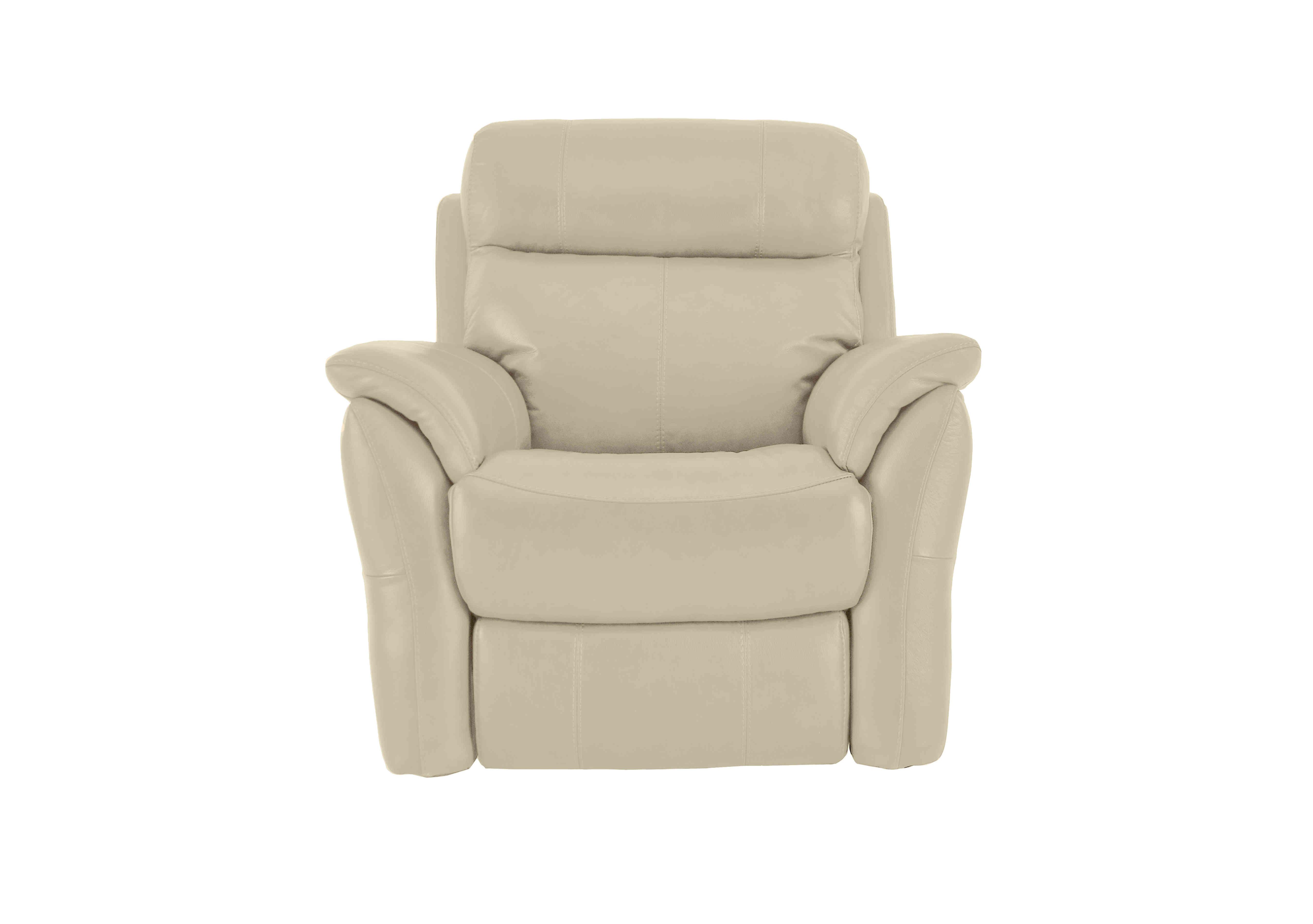 Relax Station Revive Leather Armchair in Bv-862c Bisque on Furniture Village