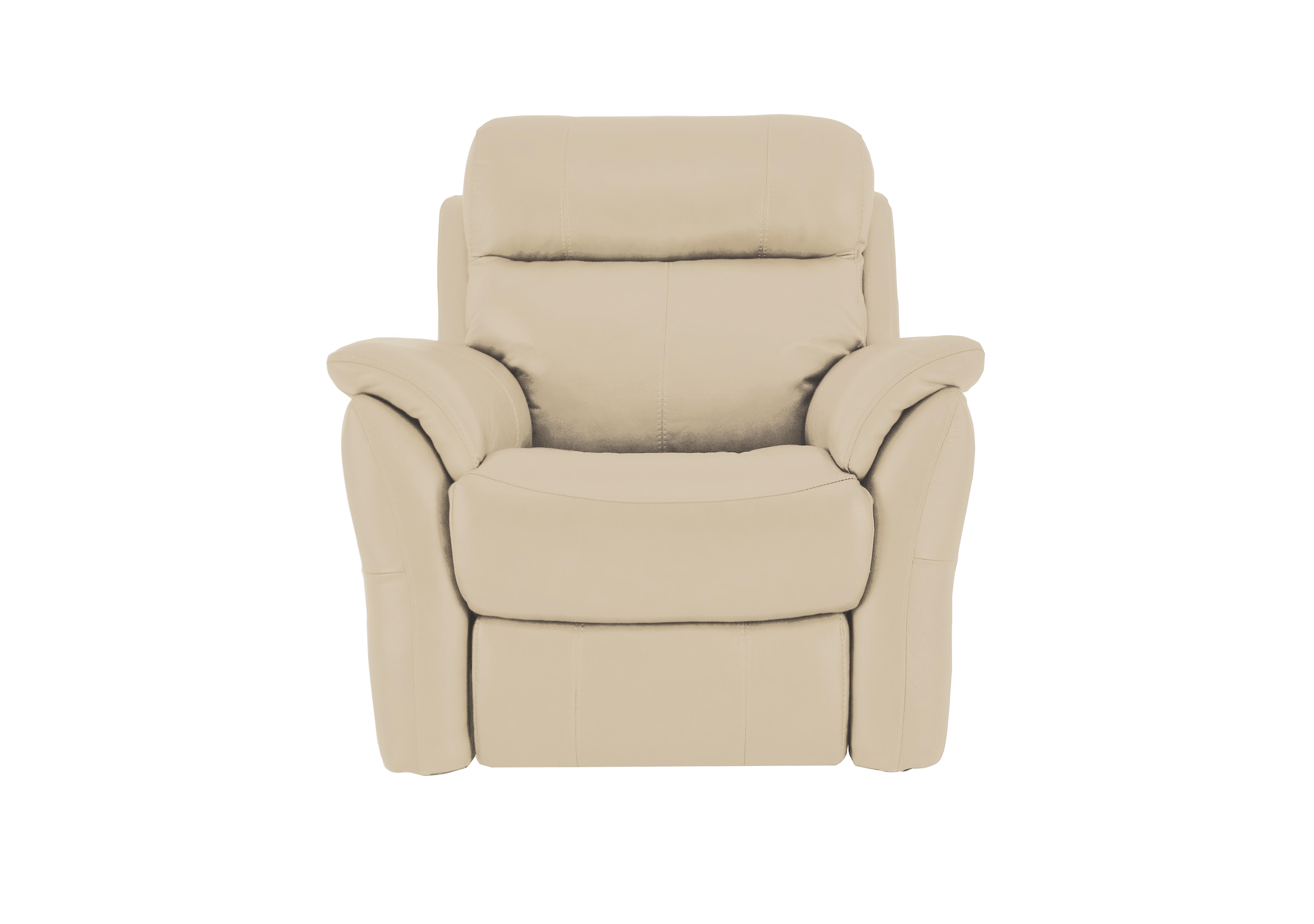 Relax Station Revive Leather Armchair in Bv-862c Bisque on Furniture Village