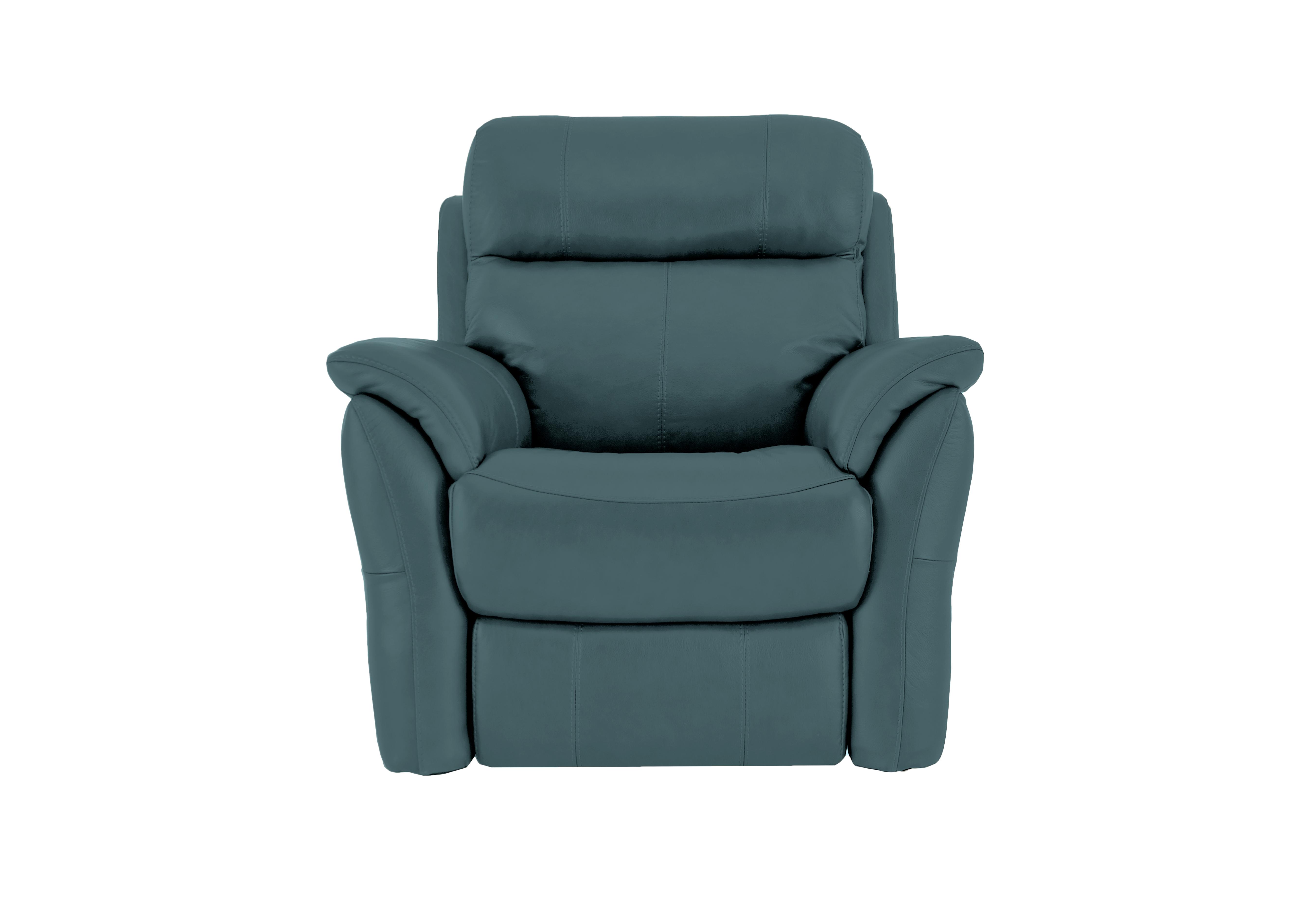 Relax Station Revive Leather Armchair in Nc-301e Lake Green on Furniture Village