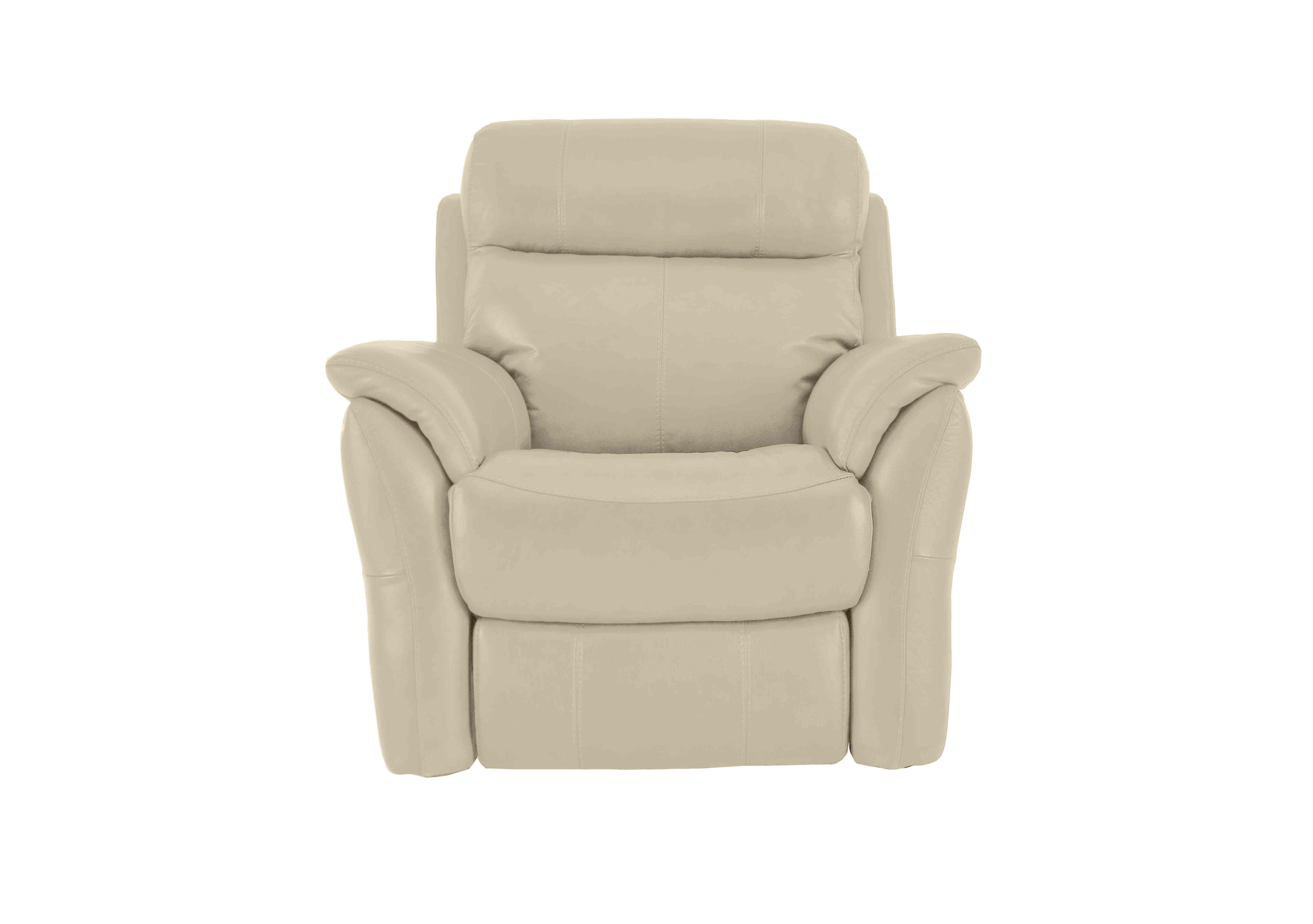 Relax Station Revive Leather Armchair in Nc-862c Bisque on Furniture Village