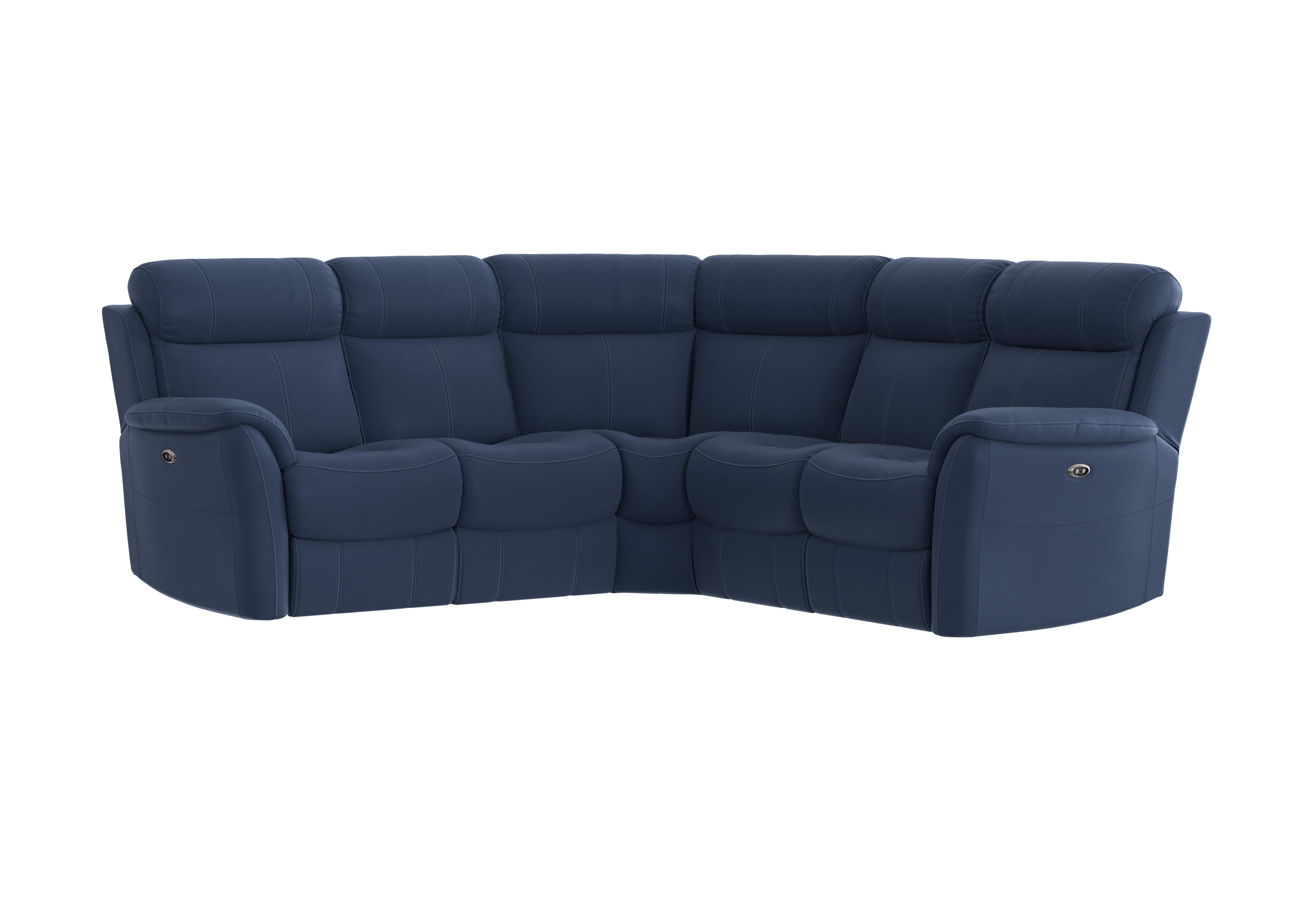 Relax Station Revive Fabric Corner Sofa in Bfa-Blj-R10 Blue on Furniture Village