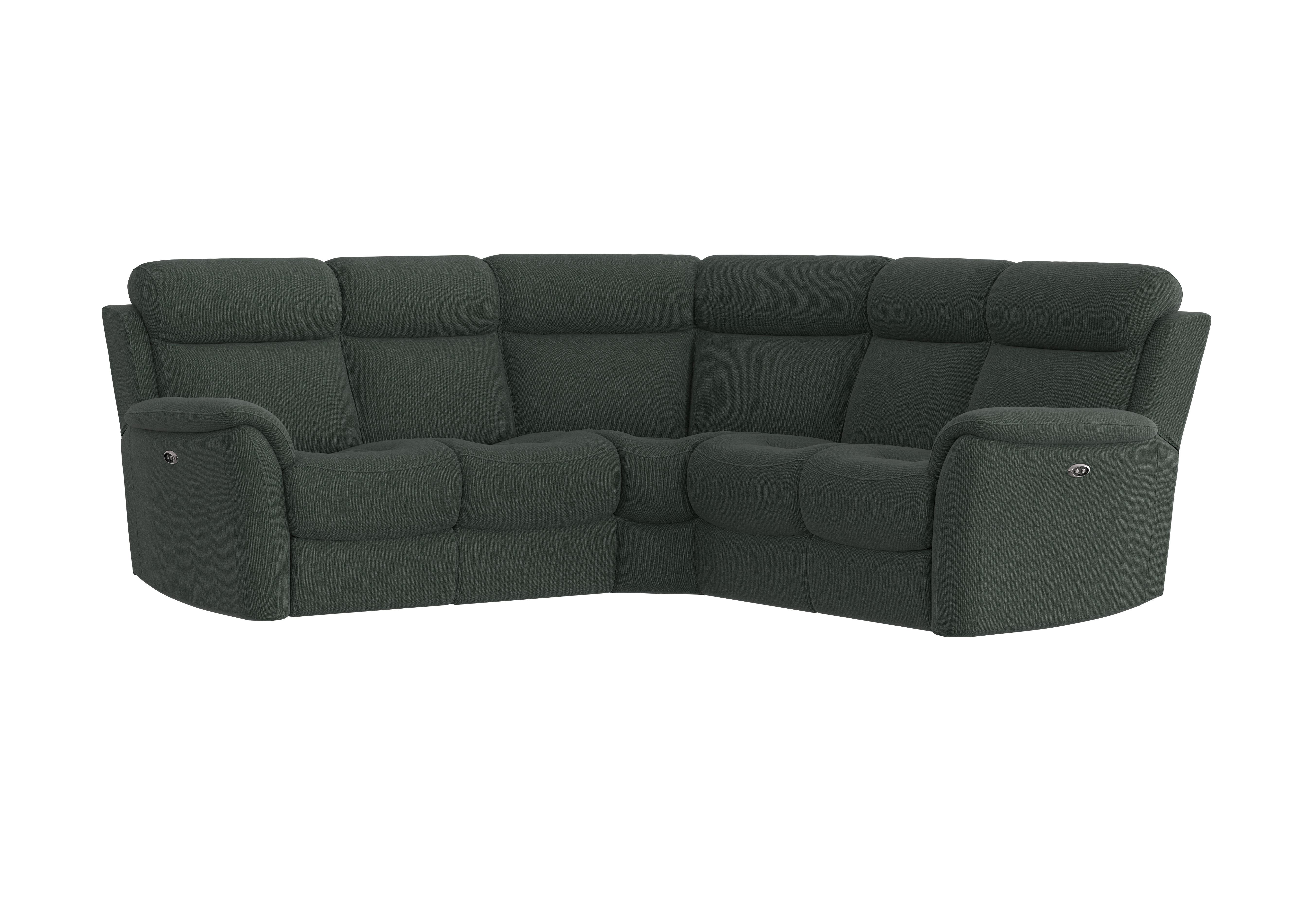 Relax Station Revive Fabric Corner Sofa in Fab-Ska-R48 Moss Green on Furniture Village