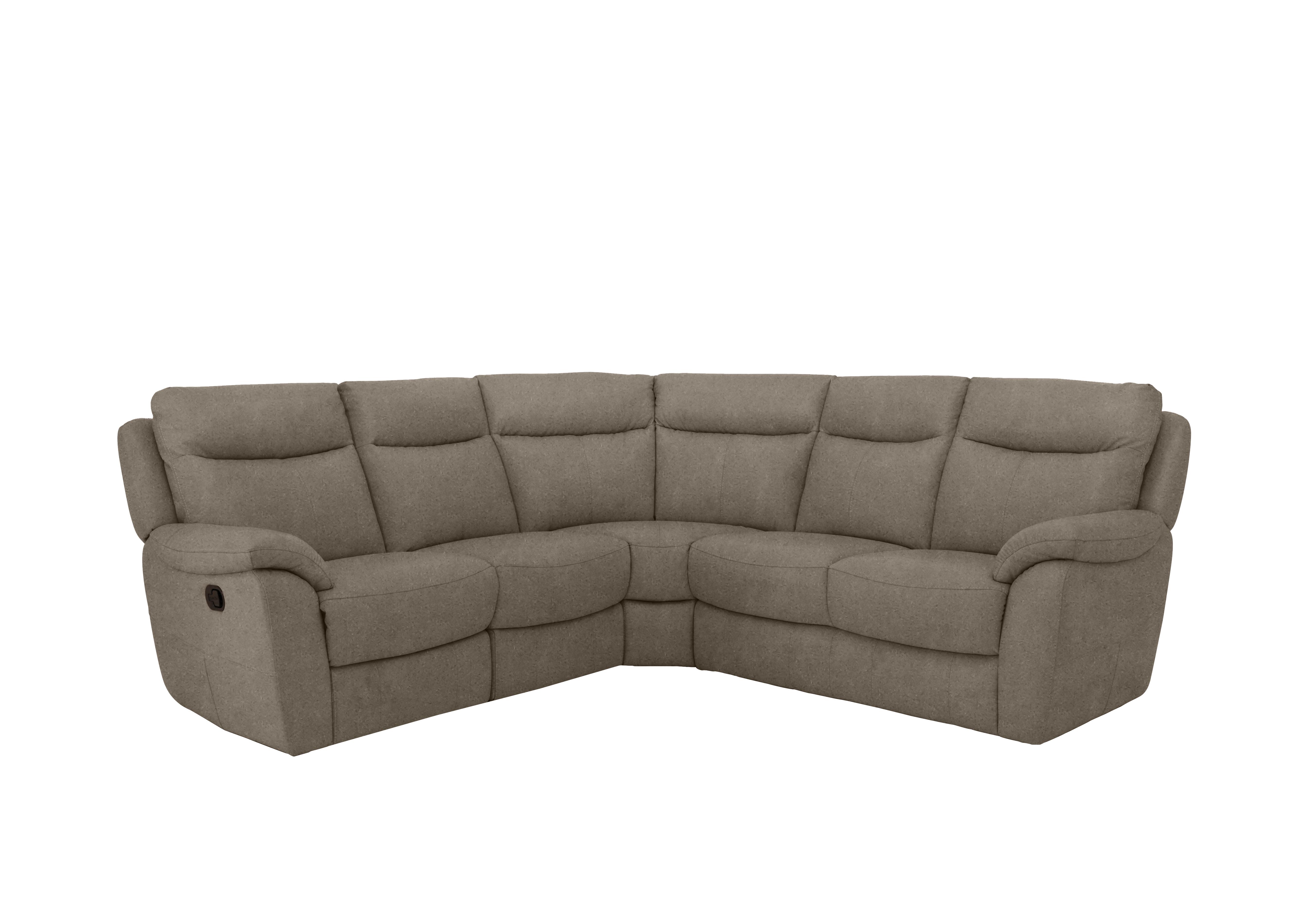 Snug Fabric Corner Sofa in Bfa-Blj-R946 Silver on Furniture Village