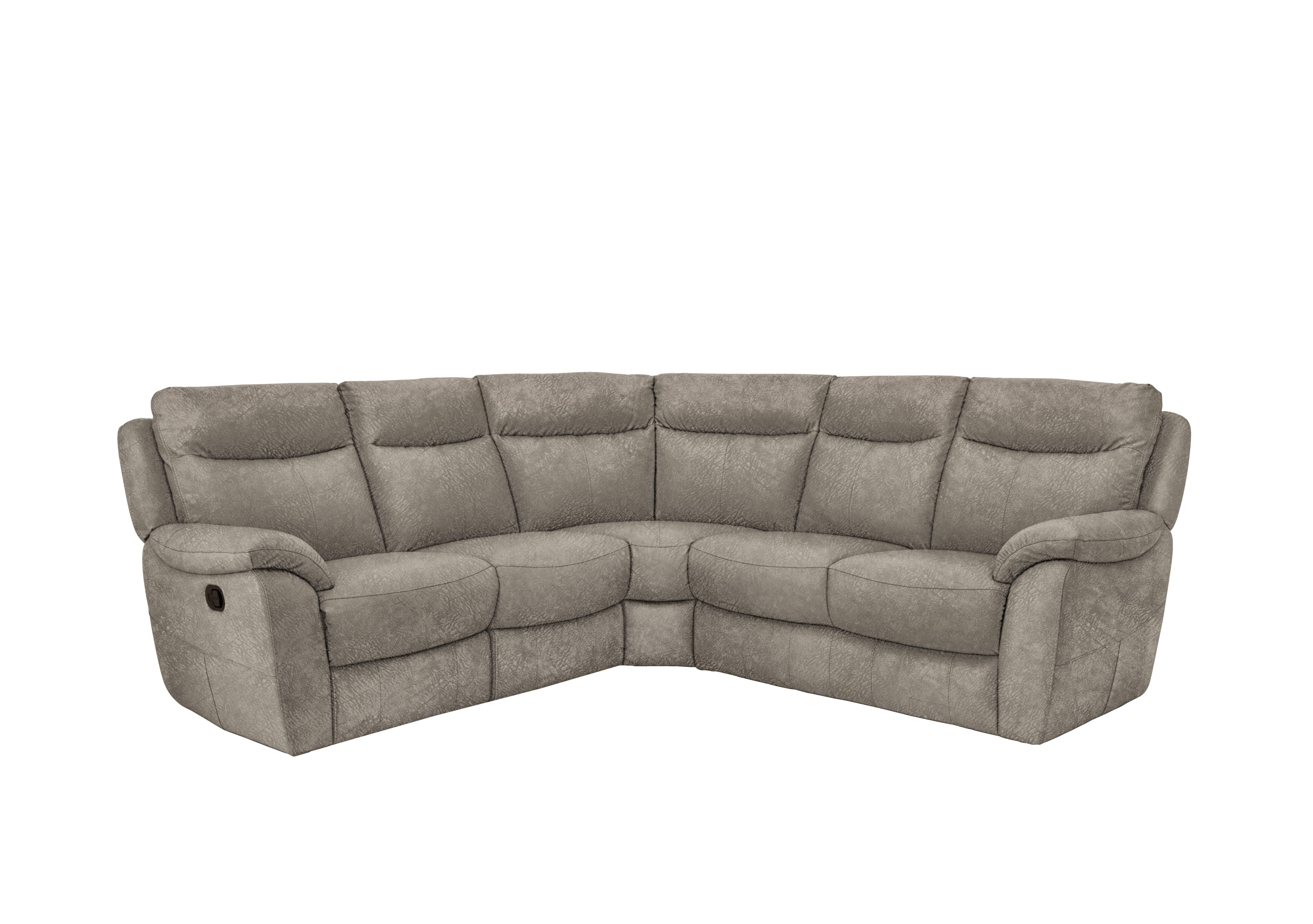 Snug Fabric Corner Sofa in Bfa-Bnn-R29 Fv1 Mink on Furniture Village