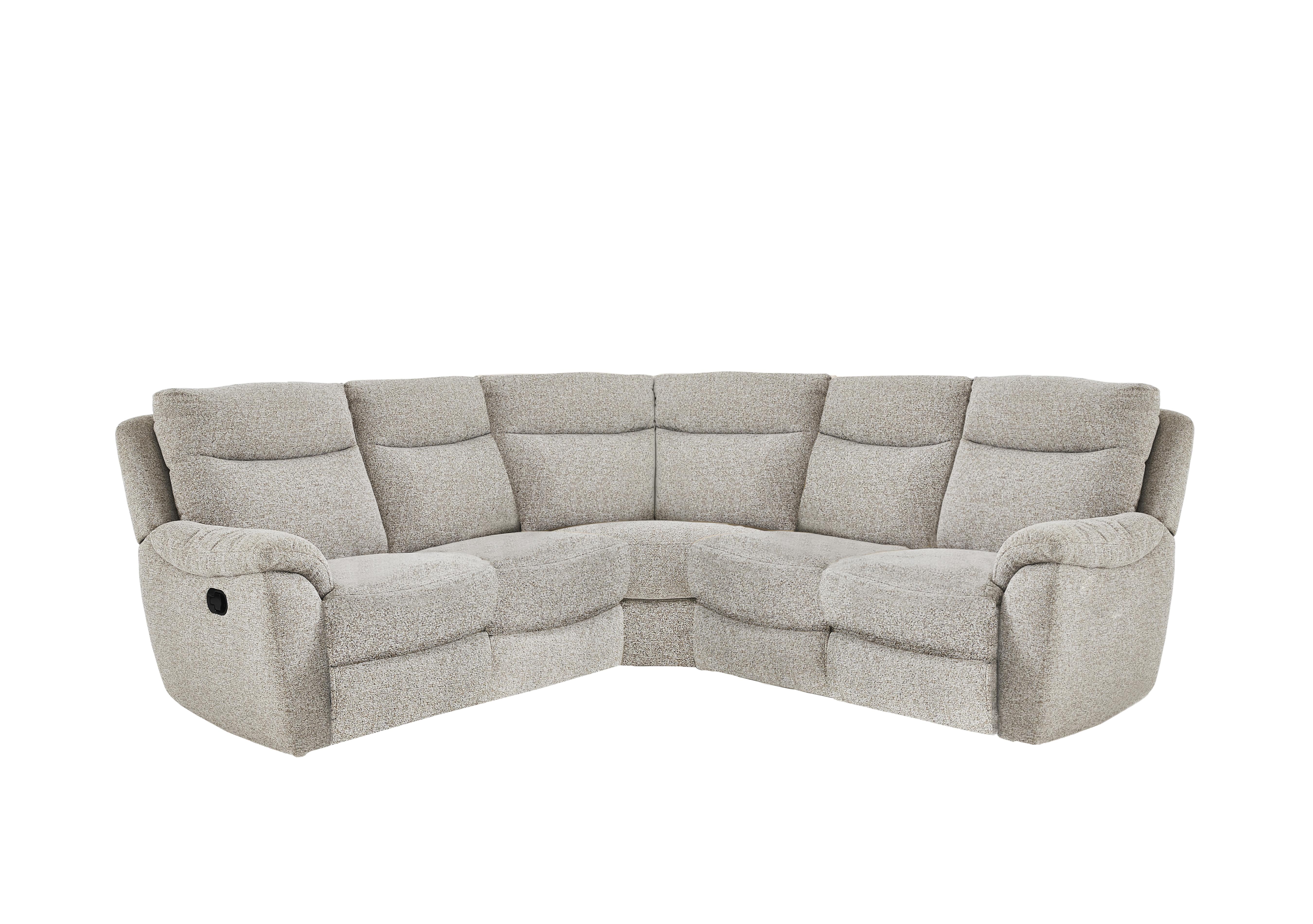 Snug Fabric Corner Sofa in Fab-Chl-R25 Biscuit on Furniture Village