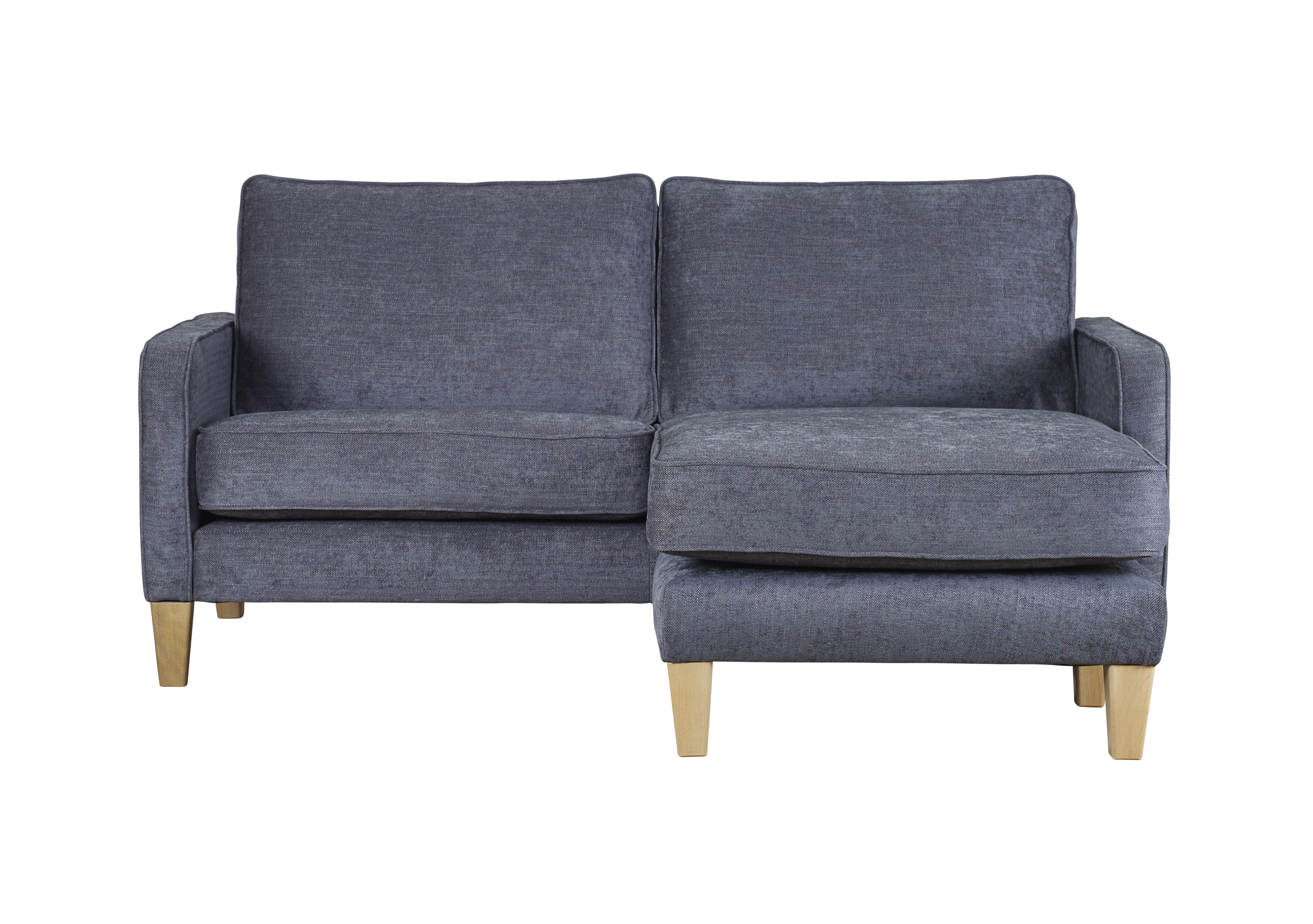 Maddox 3 Seater Fabric Chaise End Sofa in Fr 20800 Charcoal on Furniture Village