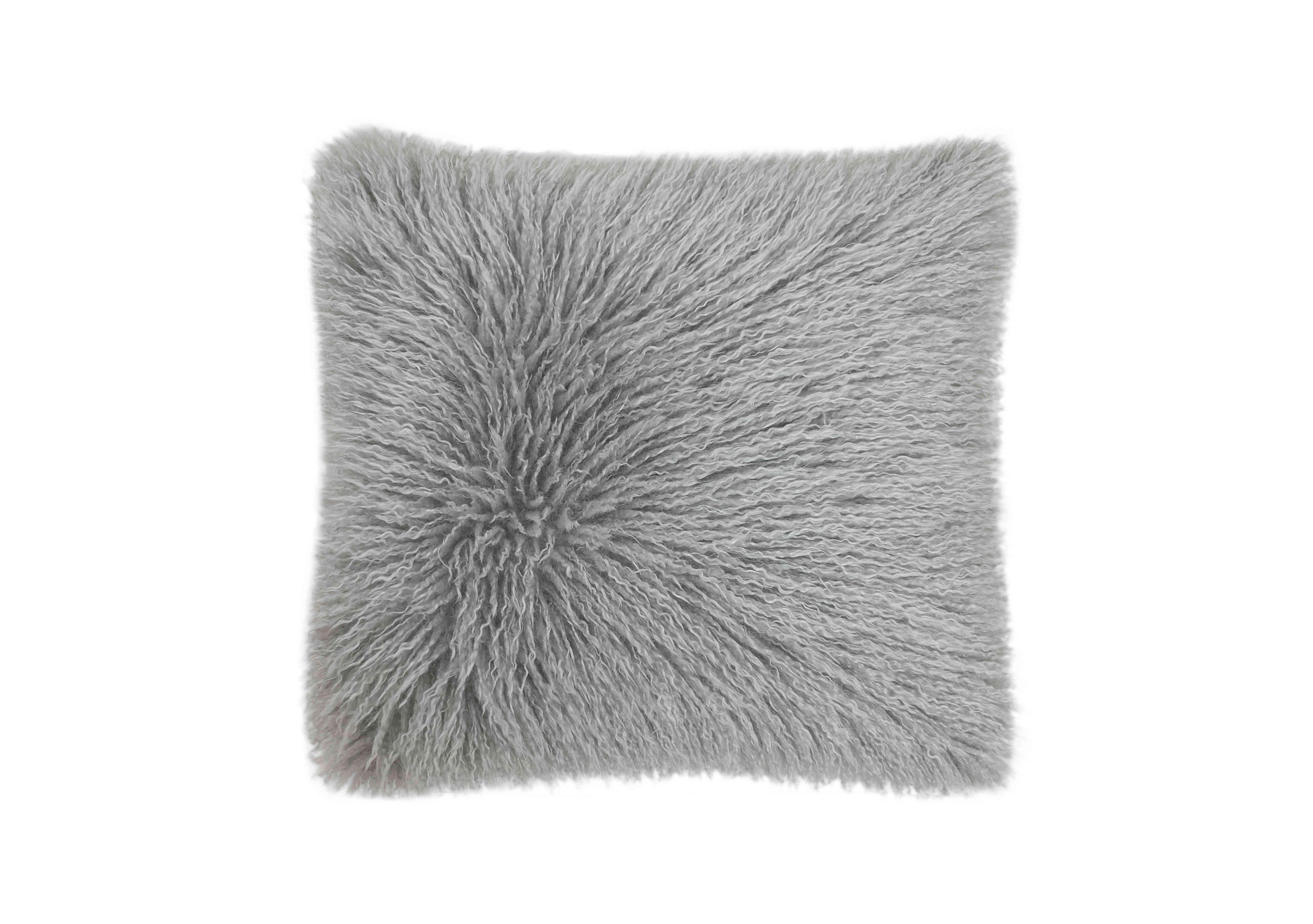 Mongolian Cushion in Grey on Furniture Village