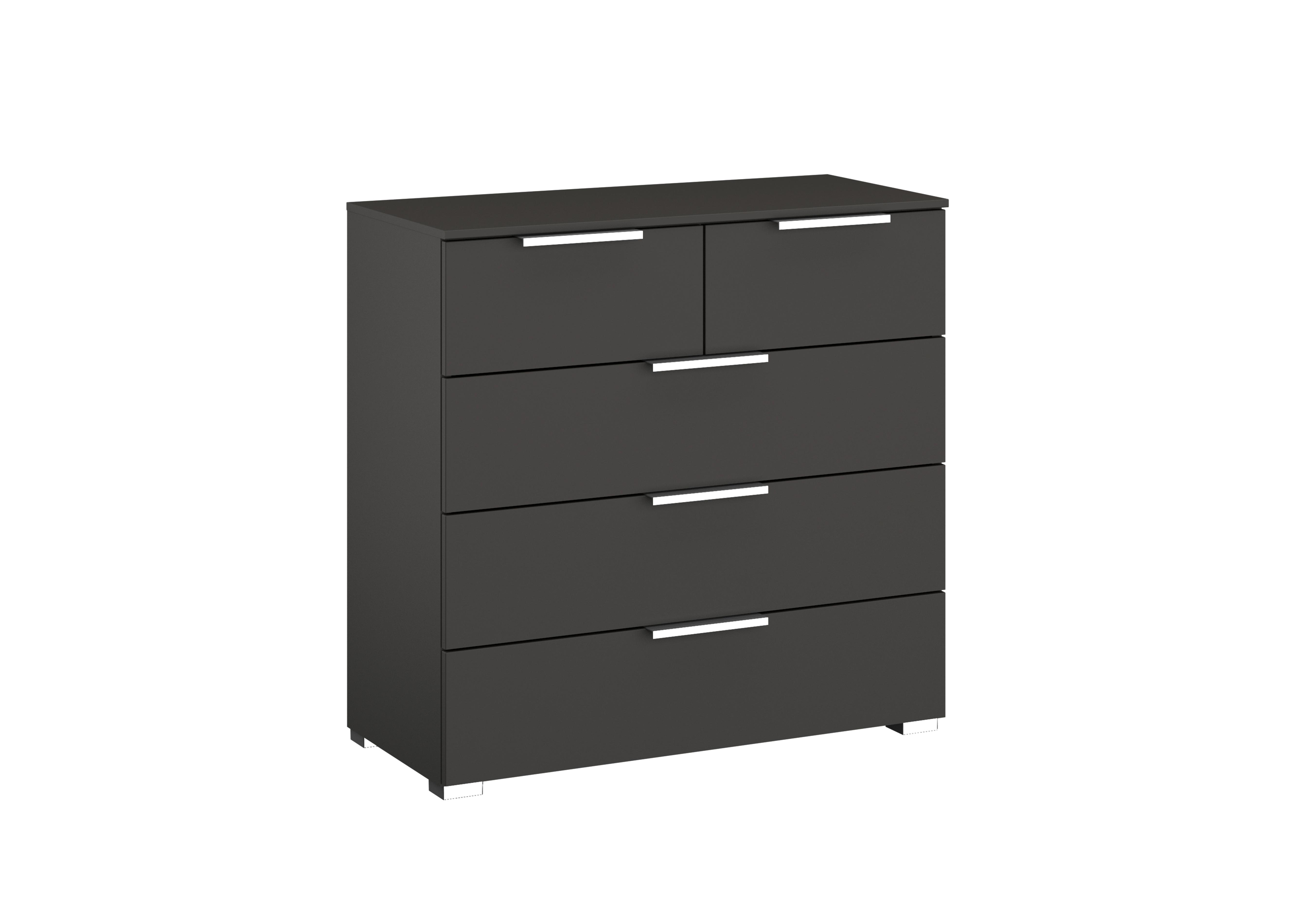 Formes Decor 5 Drawer Chest in A138b Graphite on Furniture Village