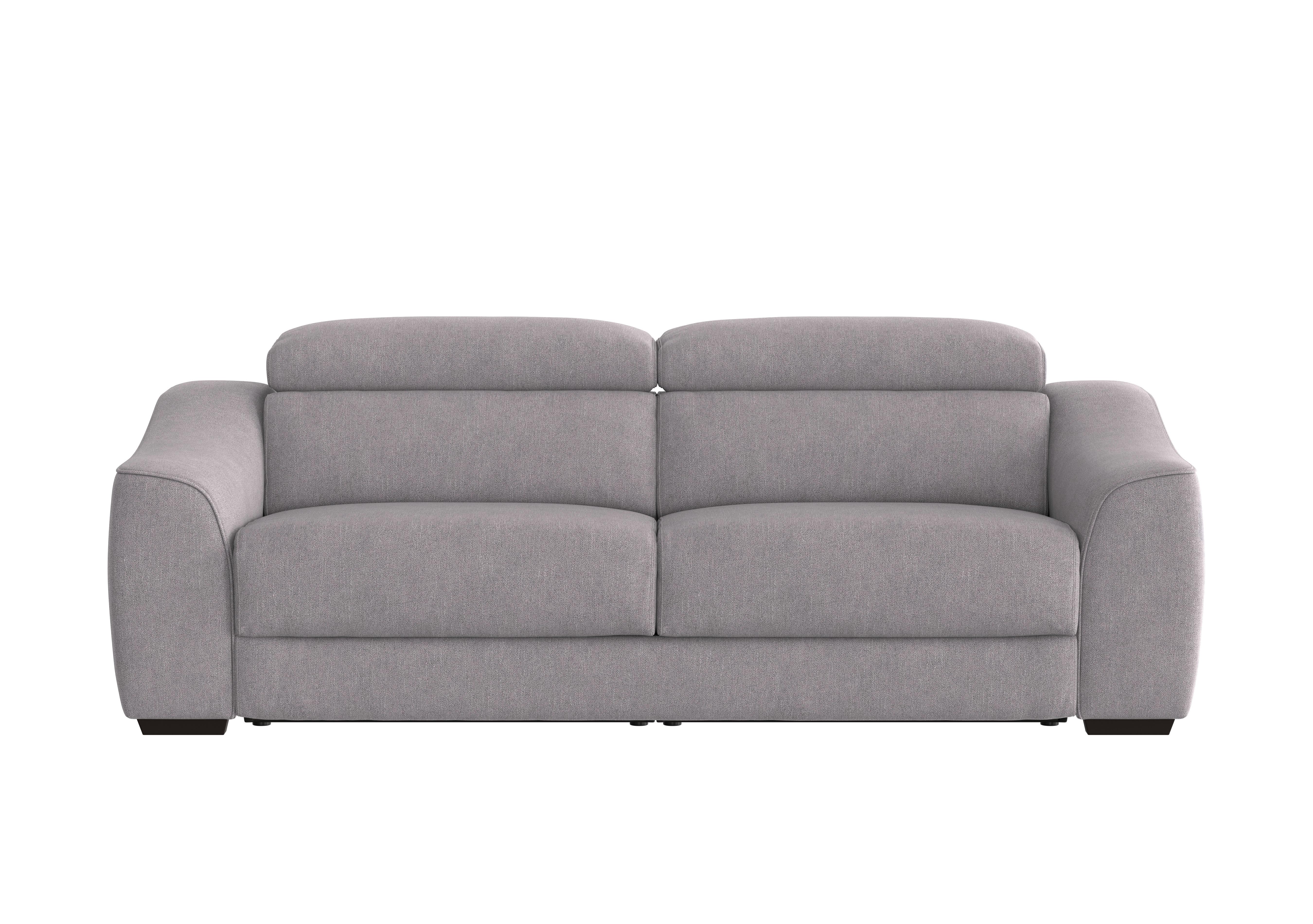 Elixir 3 Seater Fabric Sofa Bed in Fab-Meo-R27 Pewter on Furniture Village