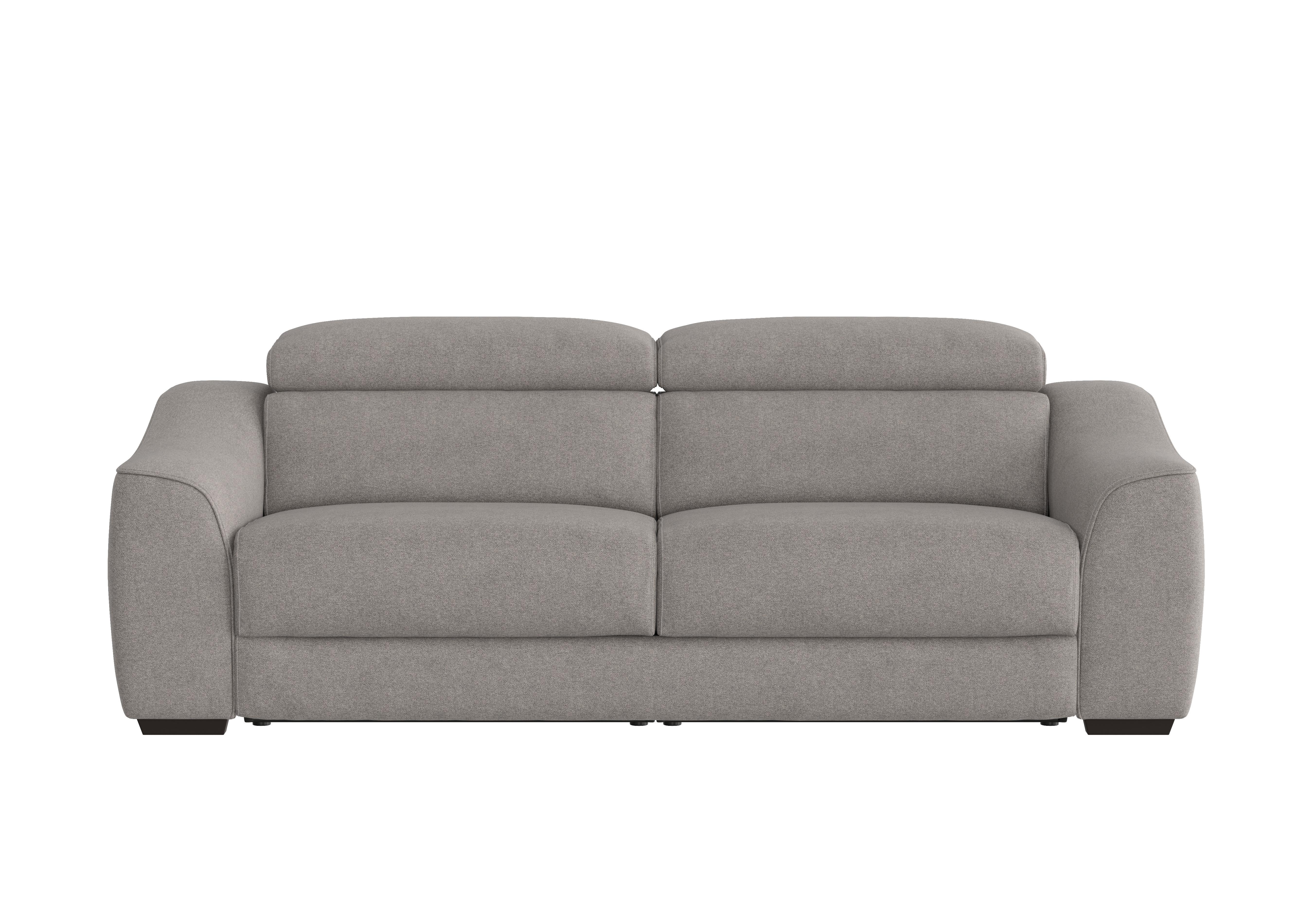 Elixir 3 Seater Fabric Sofa Bed in Fab-Ska-R40 Wild Dove on Furniture Village