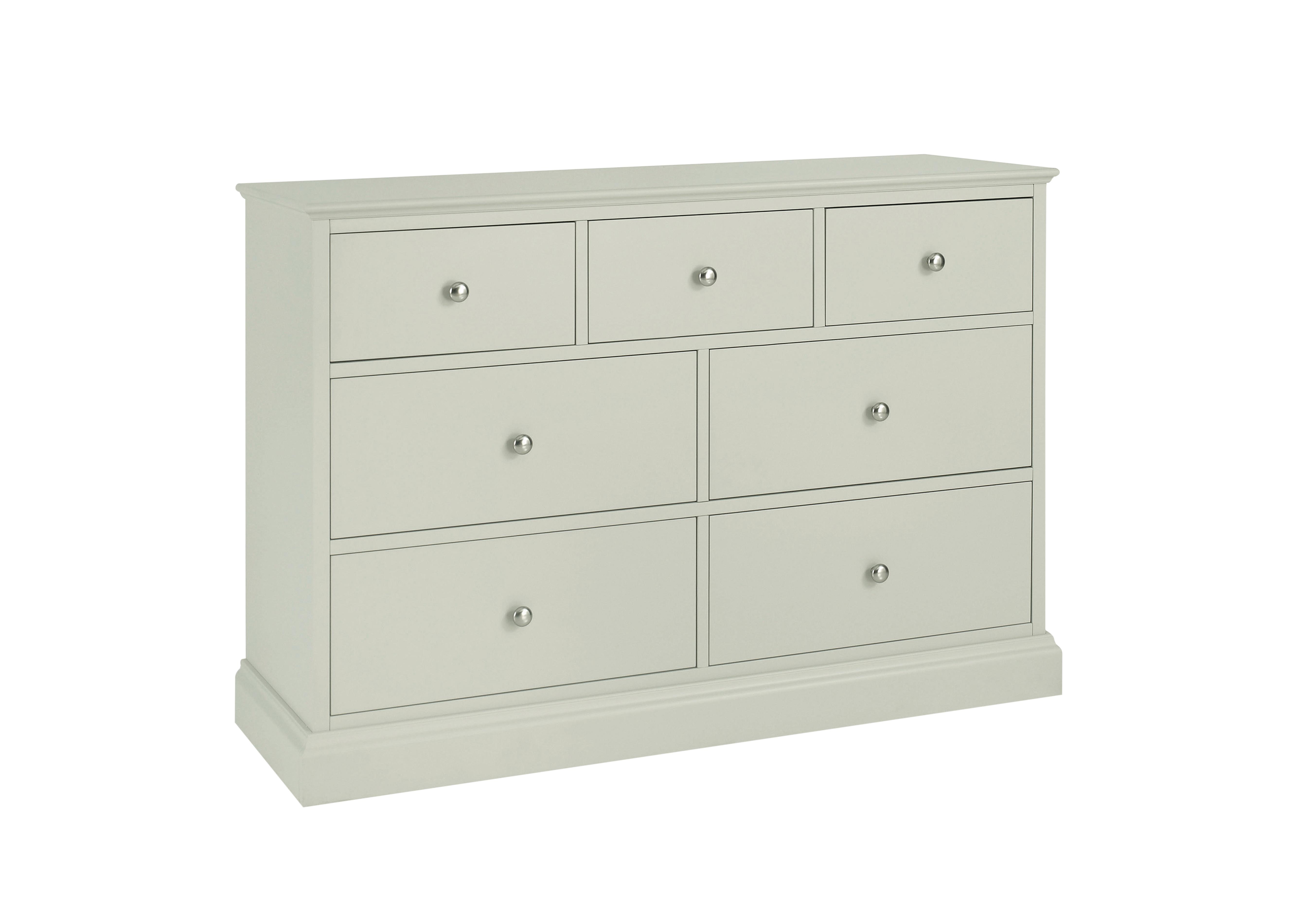 Faye 3+4 Drawer Chest in Cotton on Furniture Village